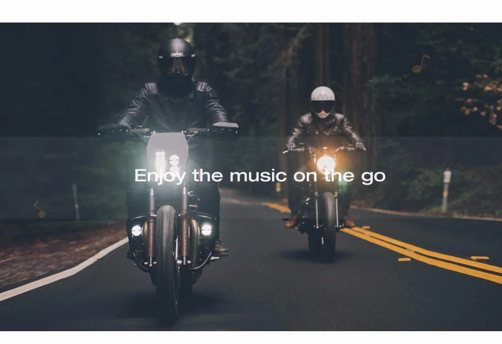Baceyong Audio Bluetooth per moto, radio per bici FM Bluetooth impermeabile 12V con sistema audio stereo per mountain bike, moto d'acqua, radio telecomando, lettore MP3