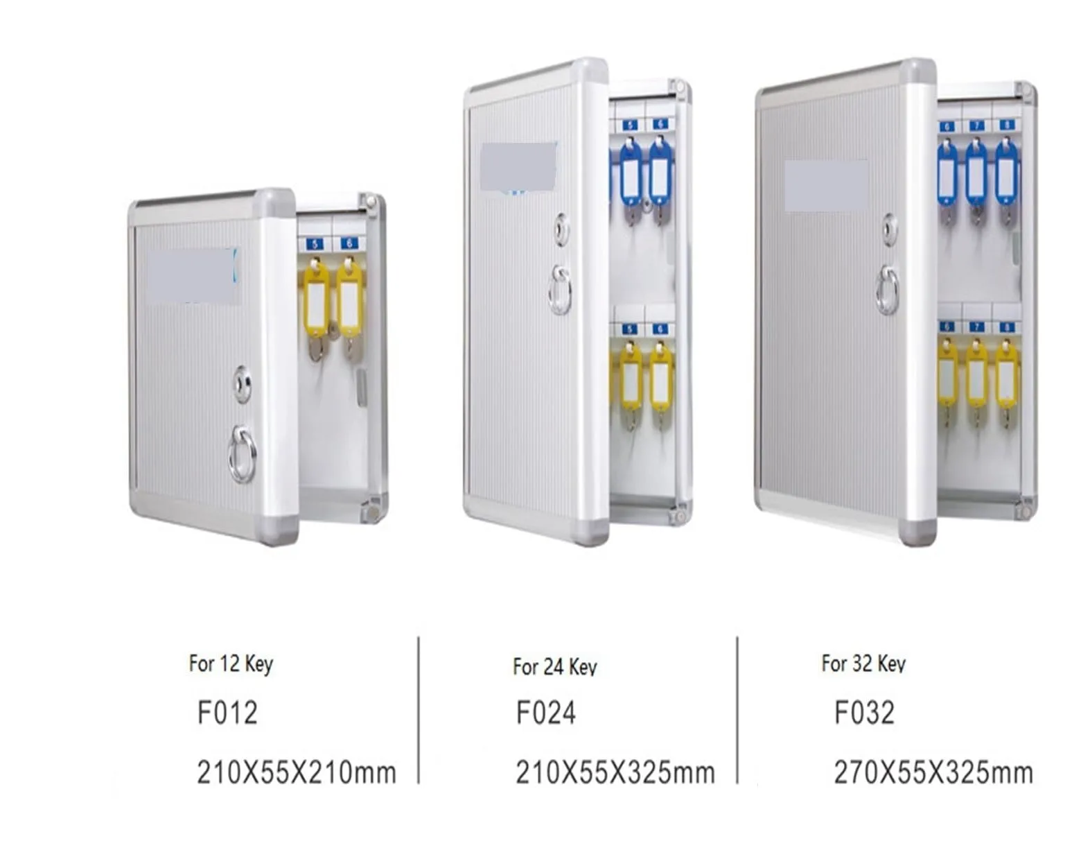Cassaforte per chiavi Armadietto Portachiavi In ​​lega Di Alluminio Casseforti A Parete For La Gestione Della Sicurezza Keybox Storage Contiene Tessere Portachiavi For L'home Office Aziendale(F012)