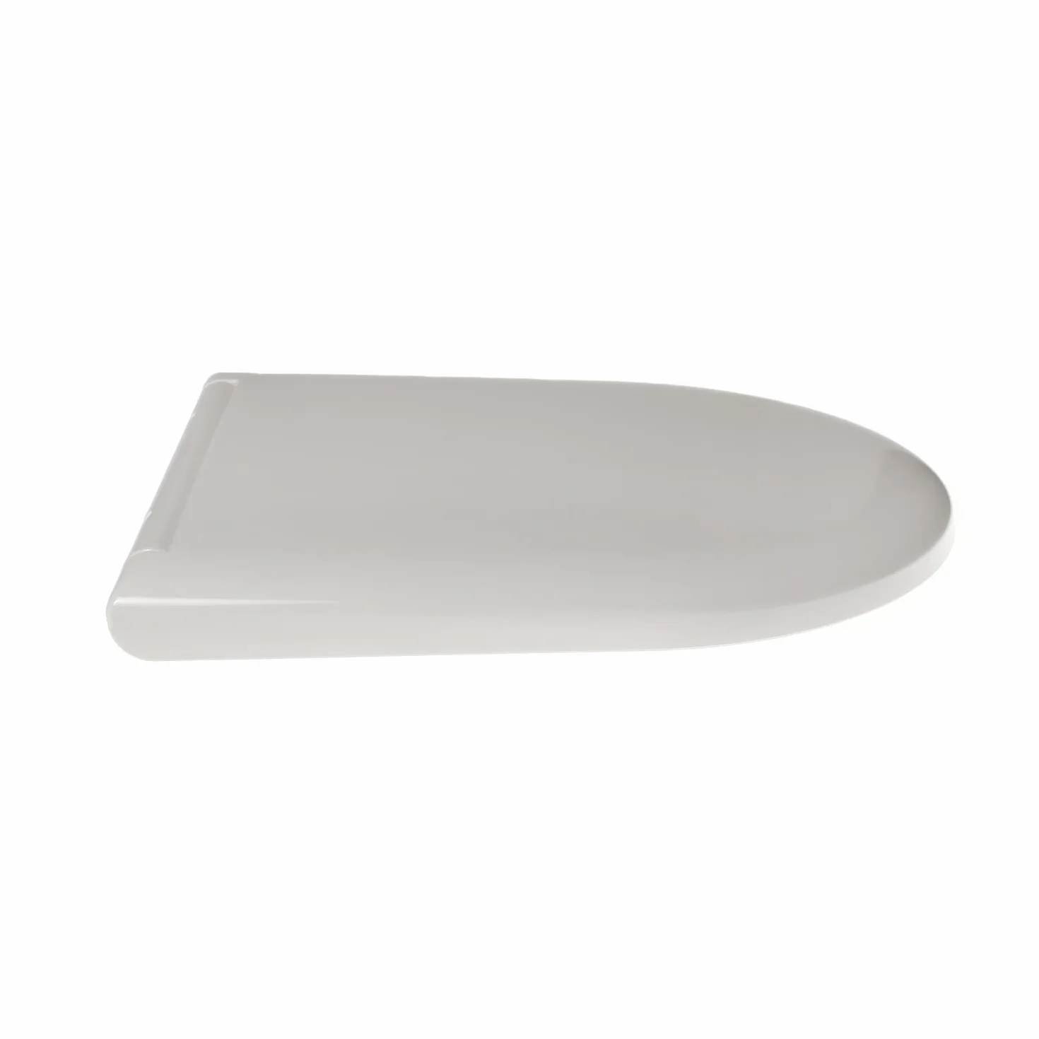 Copriwater per DISEGNO CERAMICA GIULIA AVVOLGENTE TERMOINDURENTE BIANCO cerniera inox