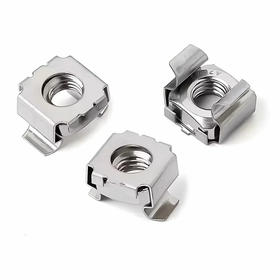 Dadi Ingabbiati in Acciaio Inox M8 10 Pezzi