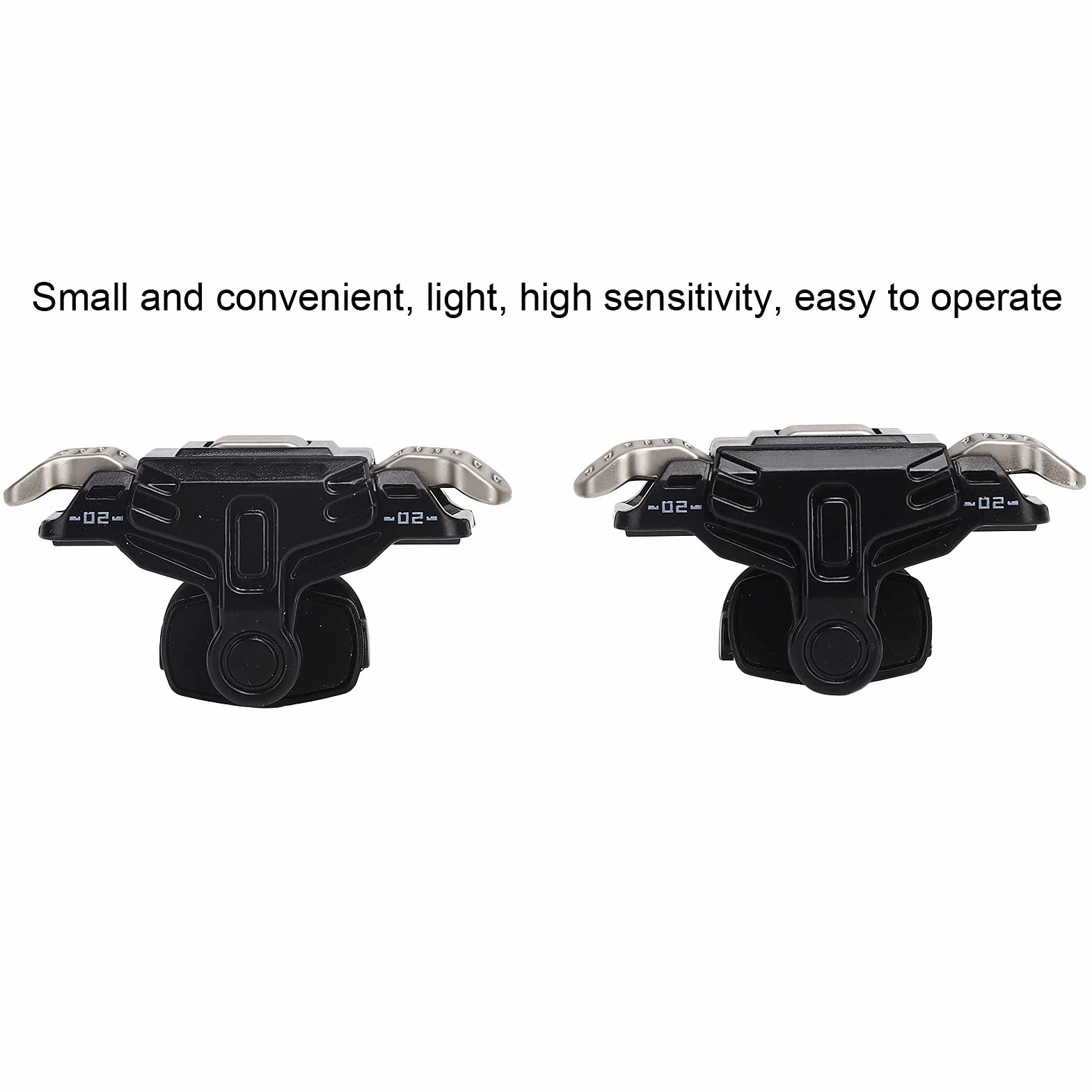 PUSOKEI Trigger di Gioco per Telefono Cellulare Scatto di Gioco per Cellulare Ergonomico Bouton Smartphone Controller di Gioco Trigger per Gamepad per Android/per iOS Telefono 6-13mm / 0.2-0.5in