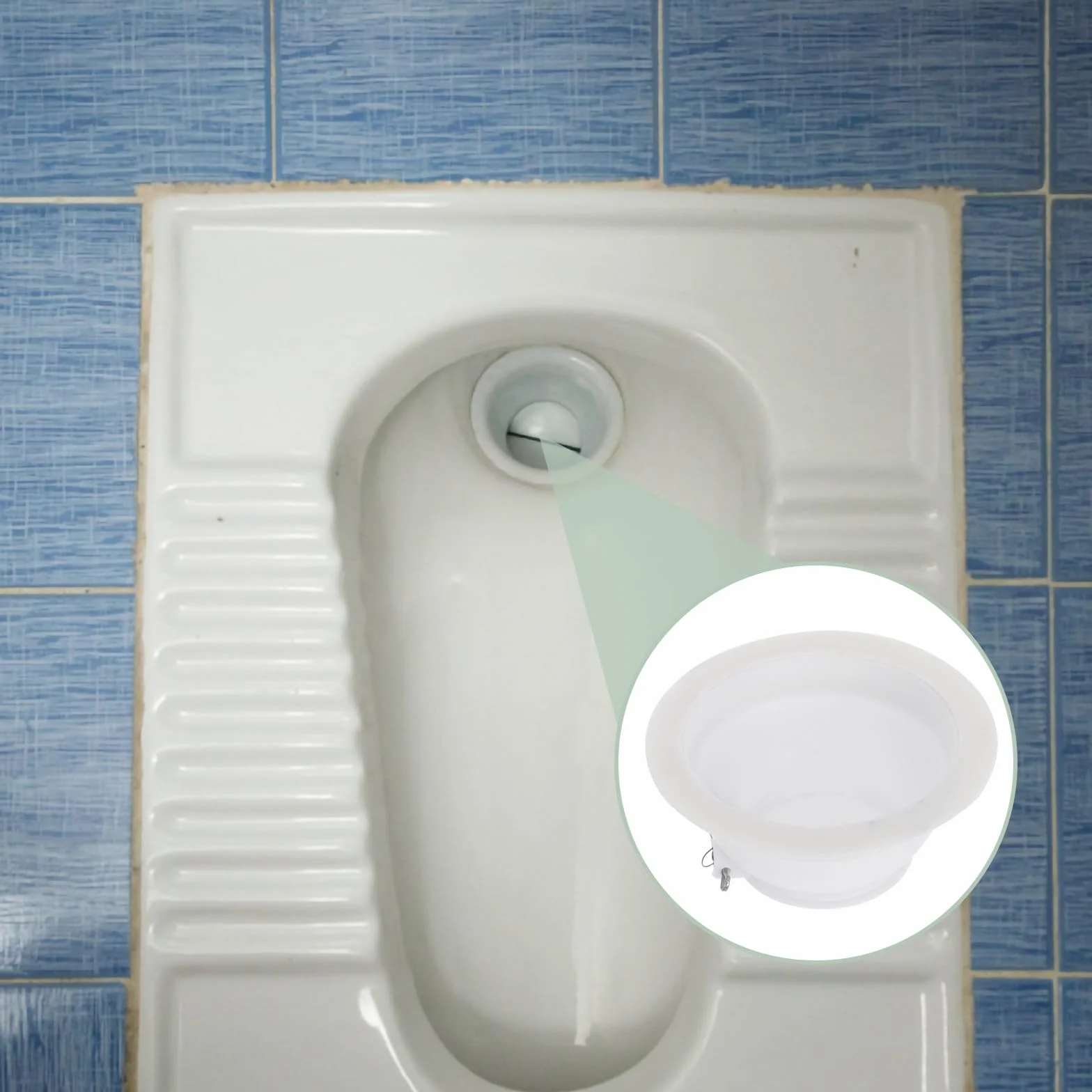 Gomma Profumatore WC 2 Pezzi per Squat Toilets Eliminare Odore Bagno