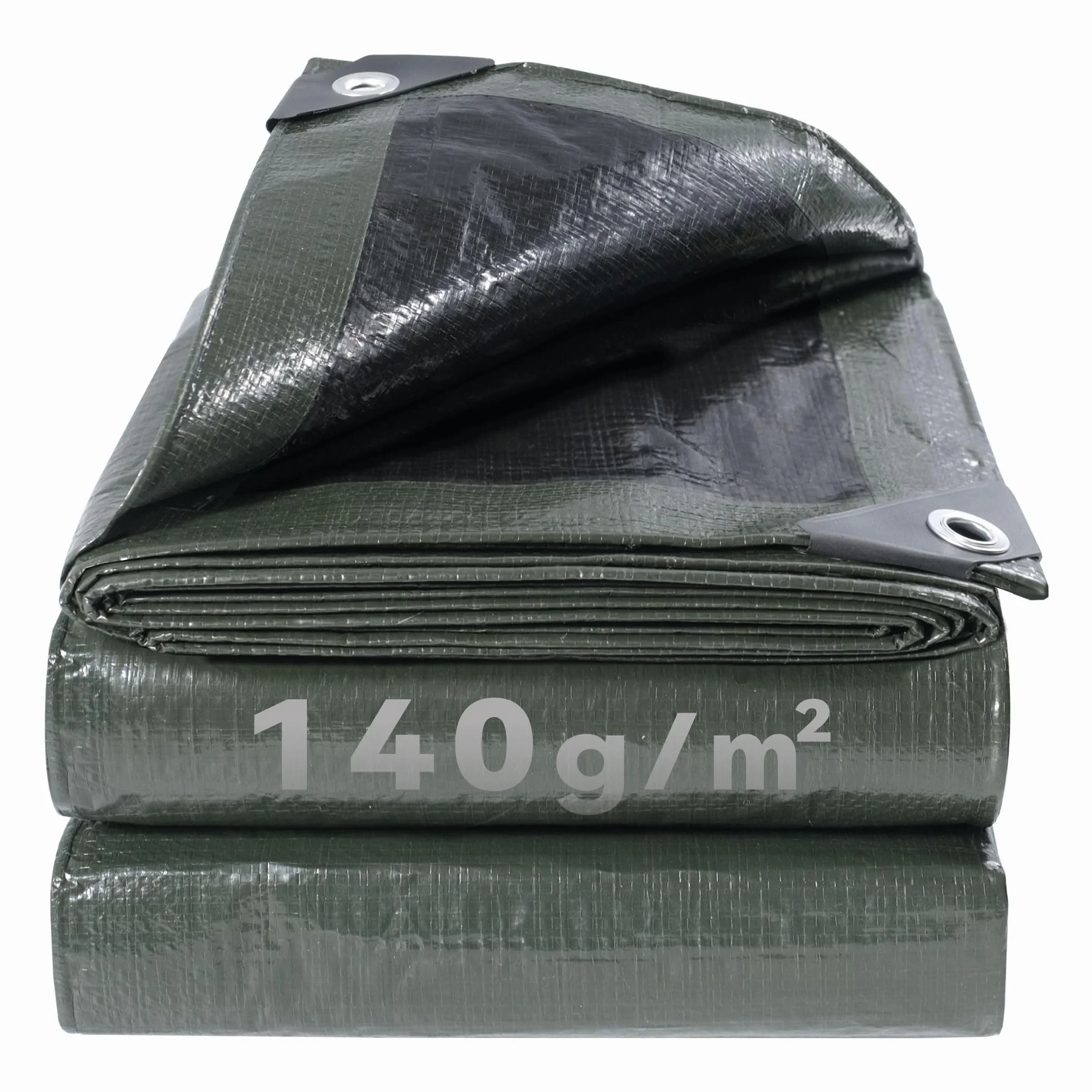 Telo Telone 2x3m telo impermeabile esterno，140g/㎡ telone Resistente Anti-UV Anti-Rottura Telo Fondale con Occhielli Rinforzati,Copertura Multiuso per Campeggio Piscina Tetto Auto Mobili Patio