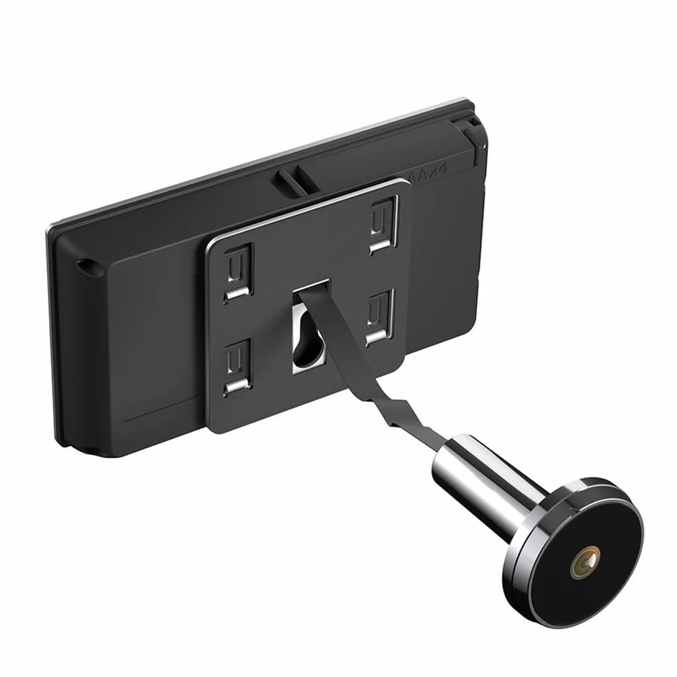 Spioncino digitale per porta, 720P HD con visione a 120 gradi, schermo interno da 3,5 pollici, telecamera elettronica per la sicurezza domestica