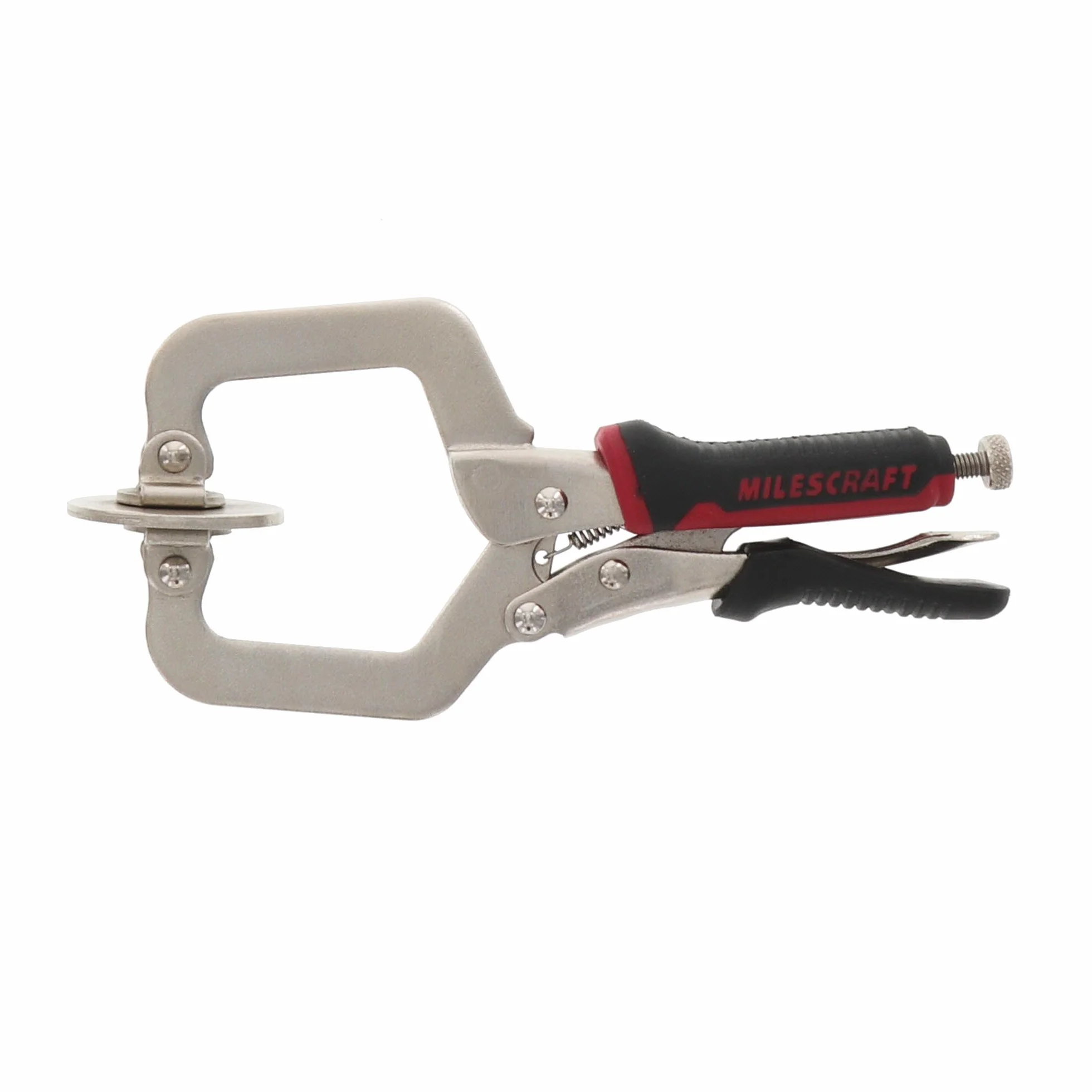 Milescraft 7336 Pocket Jig 200XCJ Double Barrel Pocket Hole Jig with Single Barrel, 2" Face Clamp