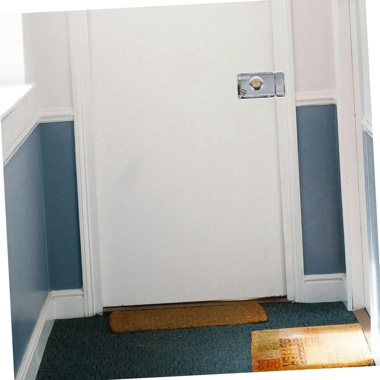 Artibetter 1set Serratura Per Porta Inossidabile Con Chiusura Catenaccio Sicurezza Antifurto Per Porte Da Camera Design e Apertura Resistente e Pratica Per La Tua Casa