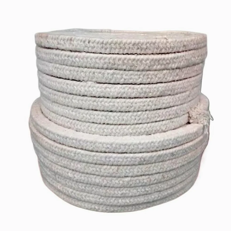 Corda in fibra di vetro per stufe, Corda sigillante quadrata intrecciata in fibra ceramica ad alta temperatura 1M 18x18mm 20x20mm | 20x20mm