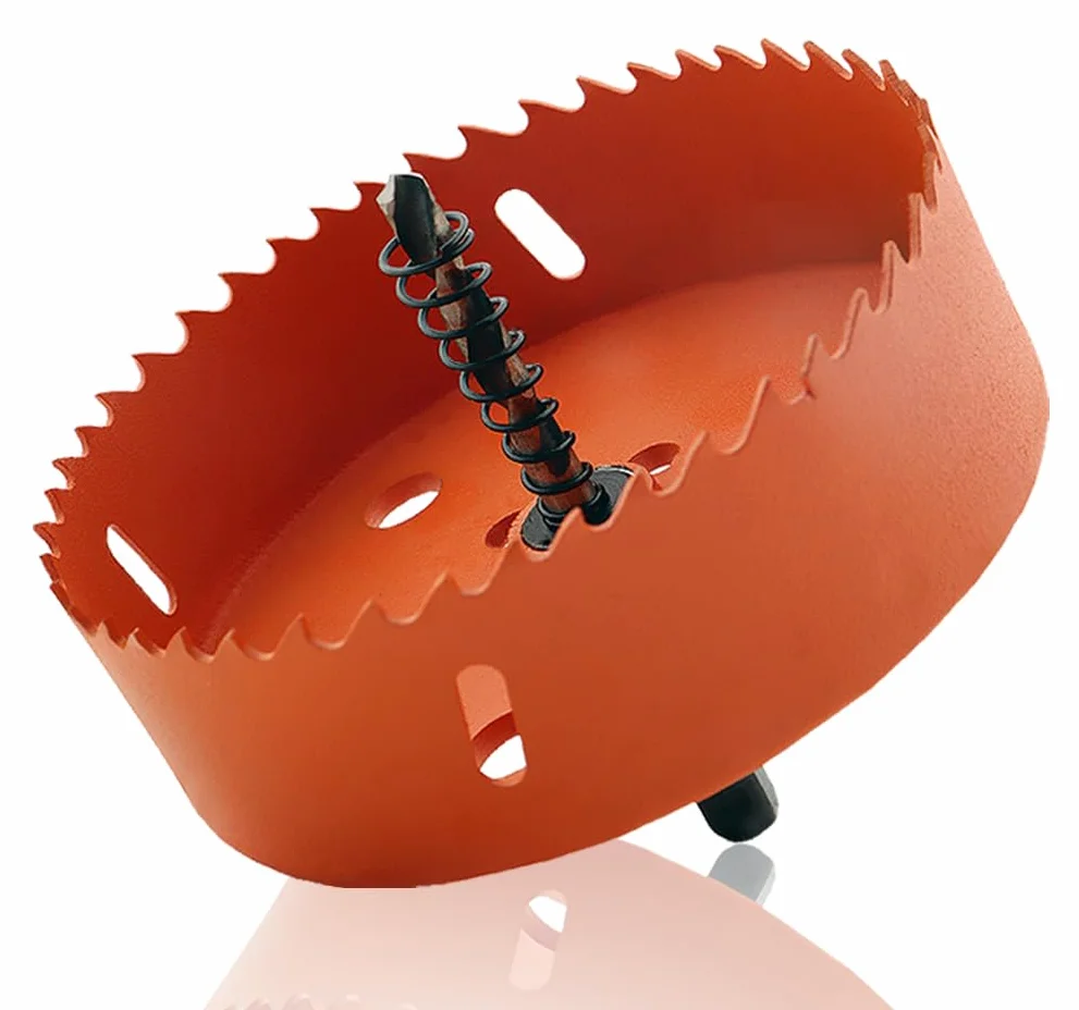 Seghe a Tazza per Metallo 160MM Fresa a Tazza Bi-Metallica M42 Bimetallica con Biella HSS