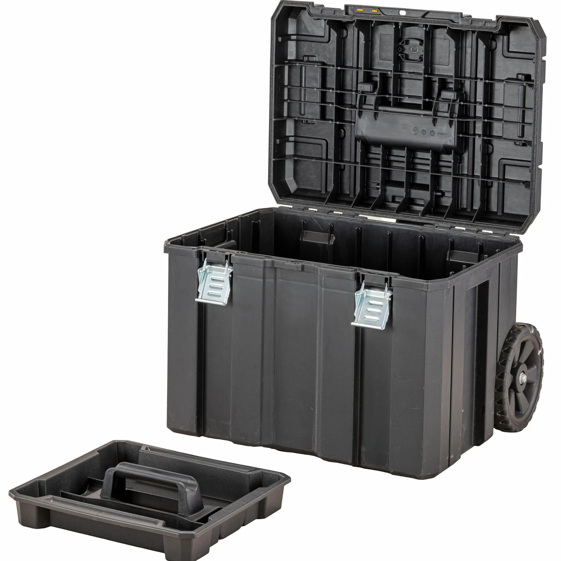 DEWALT DWST83347-1 TSTAK Vasca con Ruote e Impugnatura Telescopica 7"