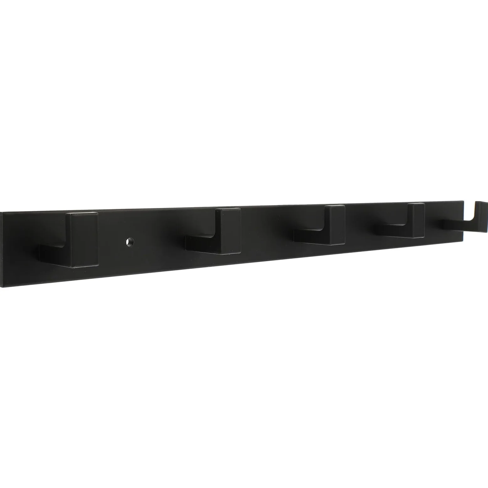 TOYANDONA Gancio Adesivo in Alluminio per Muro, Set 5 Pezzi, Porta Asciugamani e Cappotti, Resistente All’umidità, per Bagno, Cucina e Ingresso