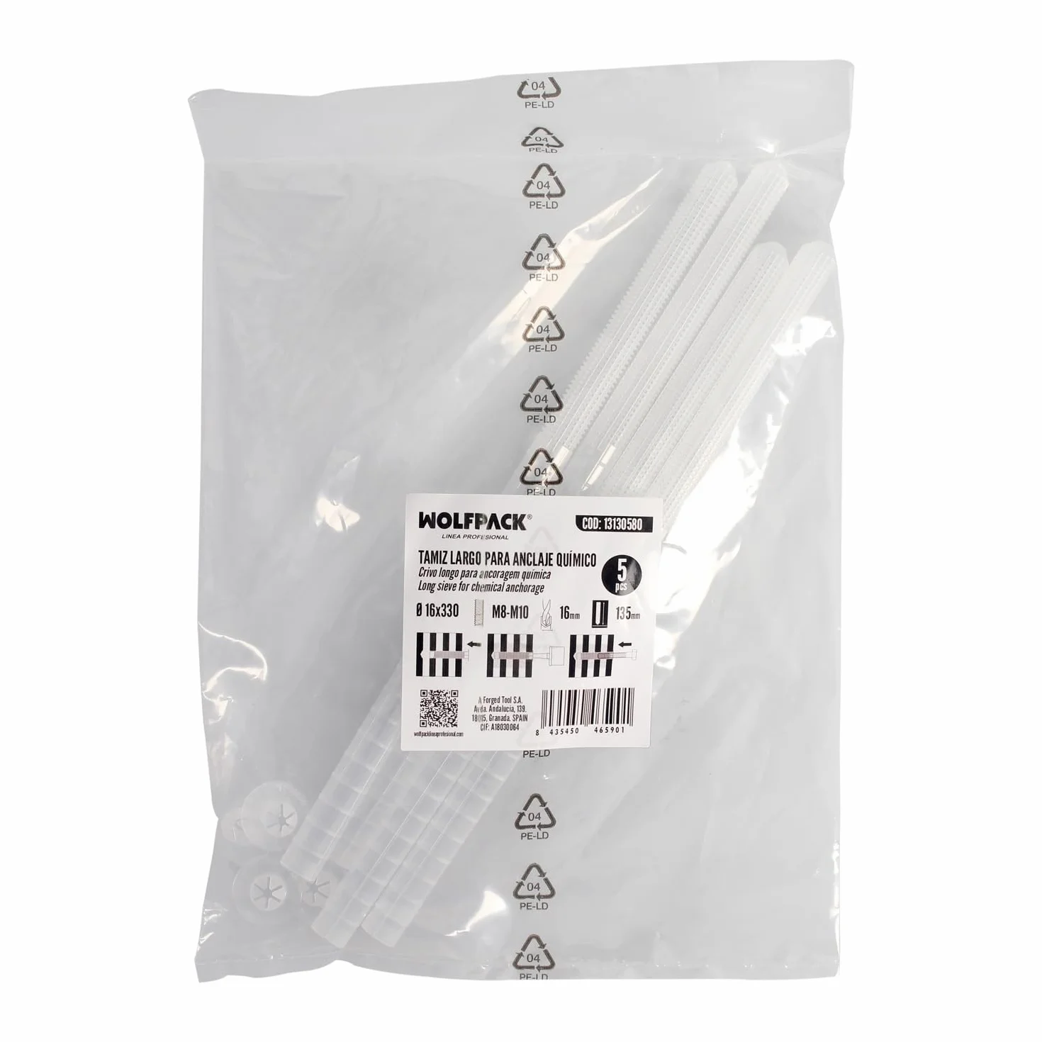 WOLFPACK LINEA PROFESIONAL Ancoraggio chimico
