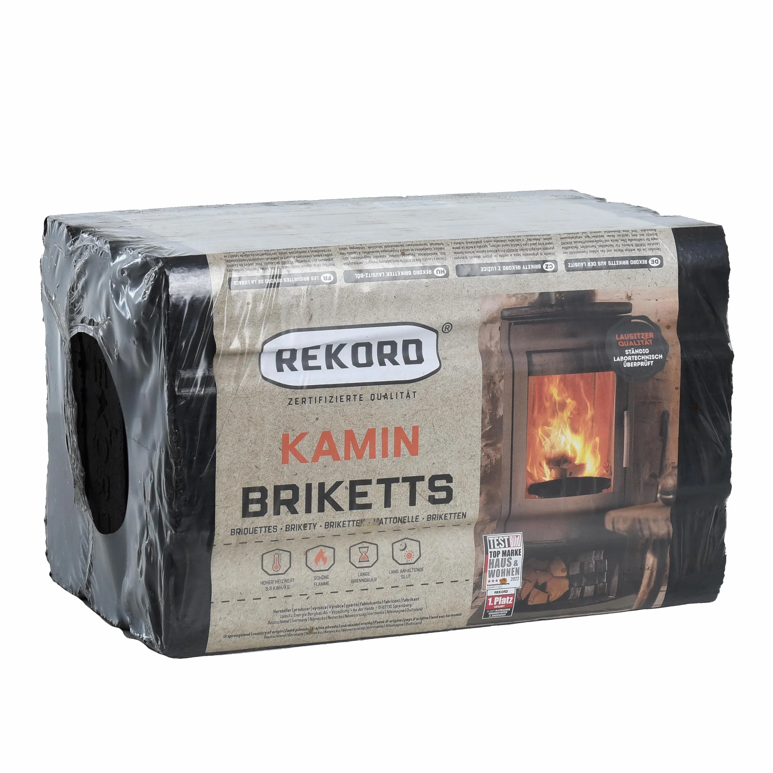 BRICCHETTI DI CARBONE REKORD 10 KG