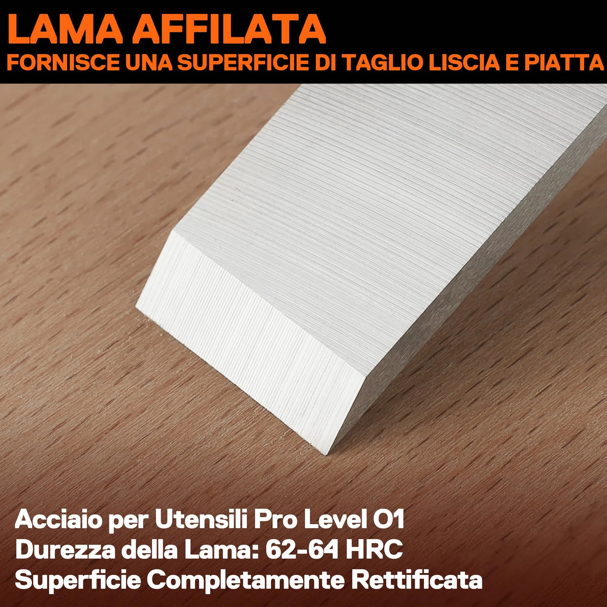 JORGENSEN Mini pialla per legno da 3-1/2", pialla manuale a blocco per rifilatura