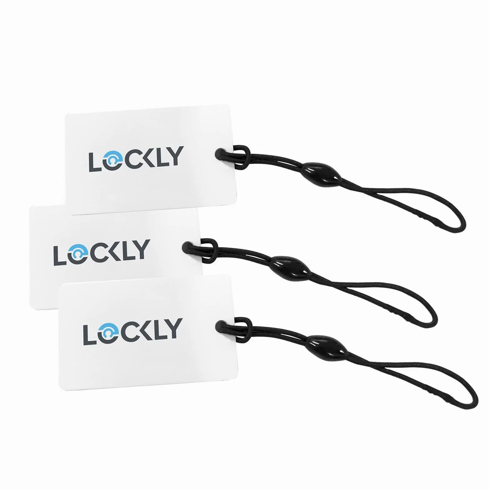 Lockly Smart RFID Cards, 13.56MHz RFID Key Fob RFID Card Smart Lock, Smart Card per serratura senza chiave - 3 pezzi bianco