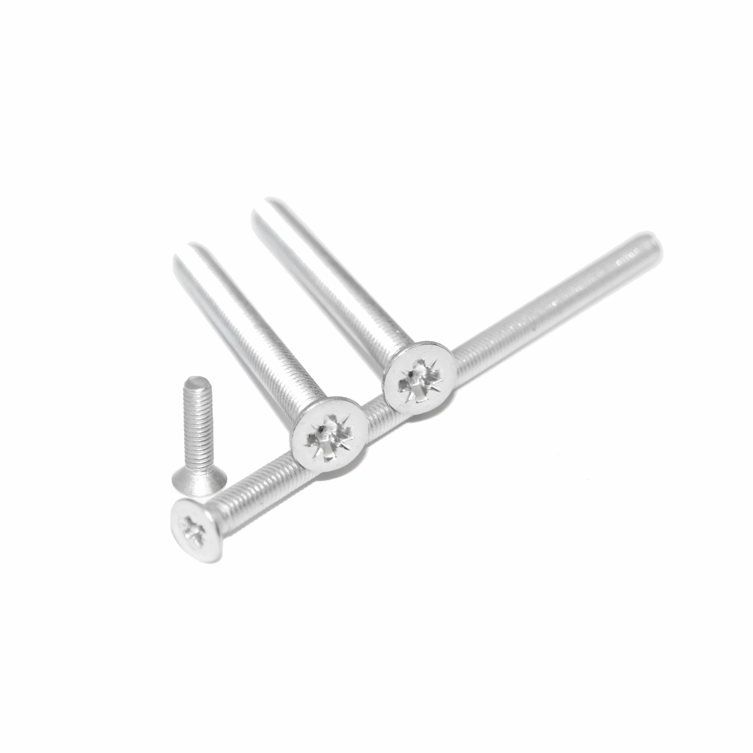 Viti a testa svasata M2X3 in acciaio inox A2/V2A DIN 965 ISO 7046 Pozi 15 pezzi
