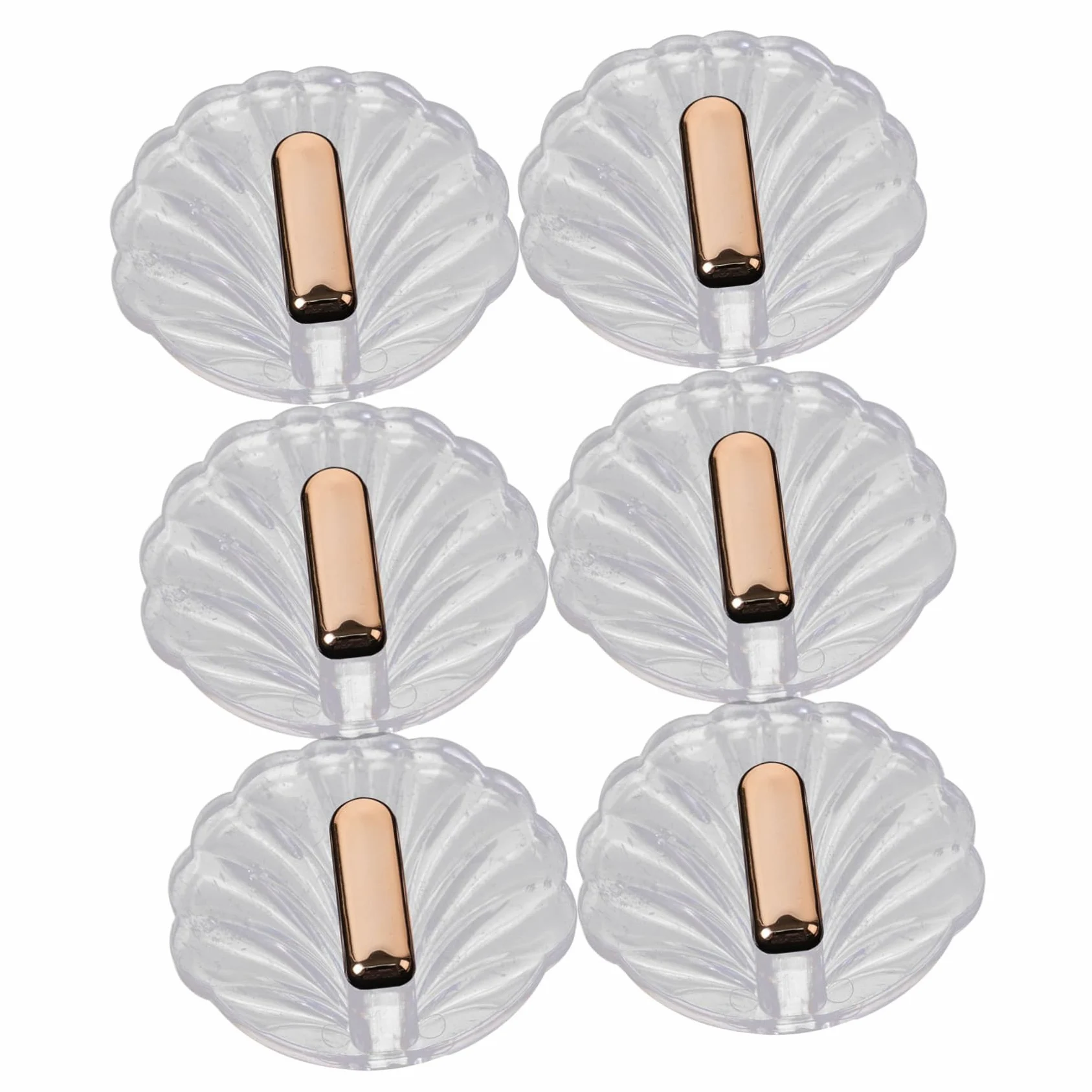 POPETPOP 30pezzi Ganci Adesivi Multifunzionali Trasparenti Da Resistente Per Appendere Asciugamani e Accessori Bagno Cucina e Camera Da Letto