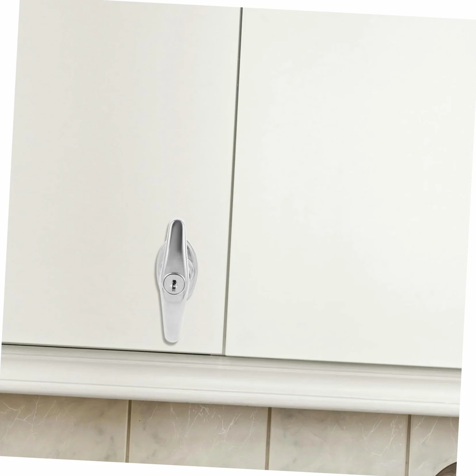 Lurrose 3 Set Di Serratura Per Maniglia Porta Armadio Elettrico Serratura Per Armadietto Resistente Serratura Per Cassetti Serratura Per Armadietto Serratura Per Schedario Serratura