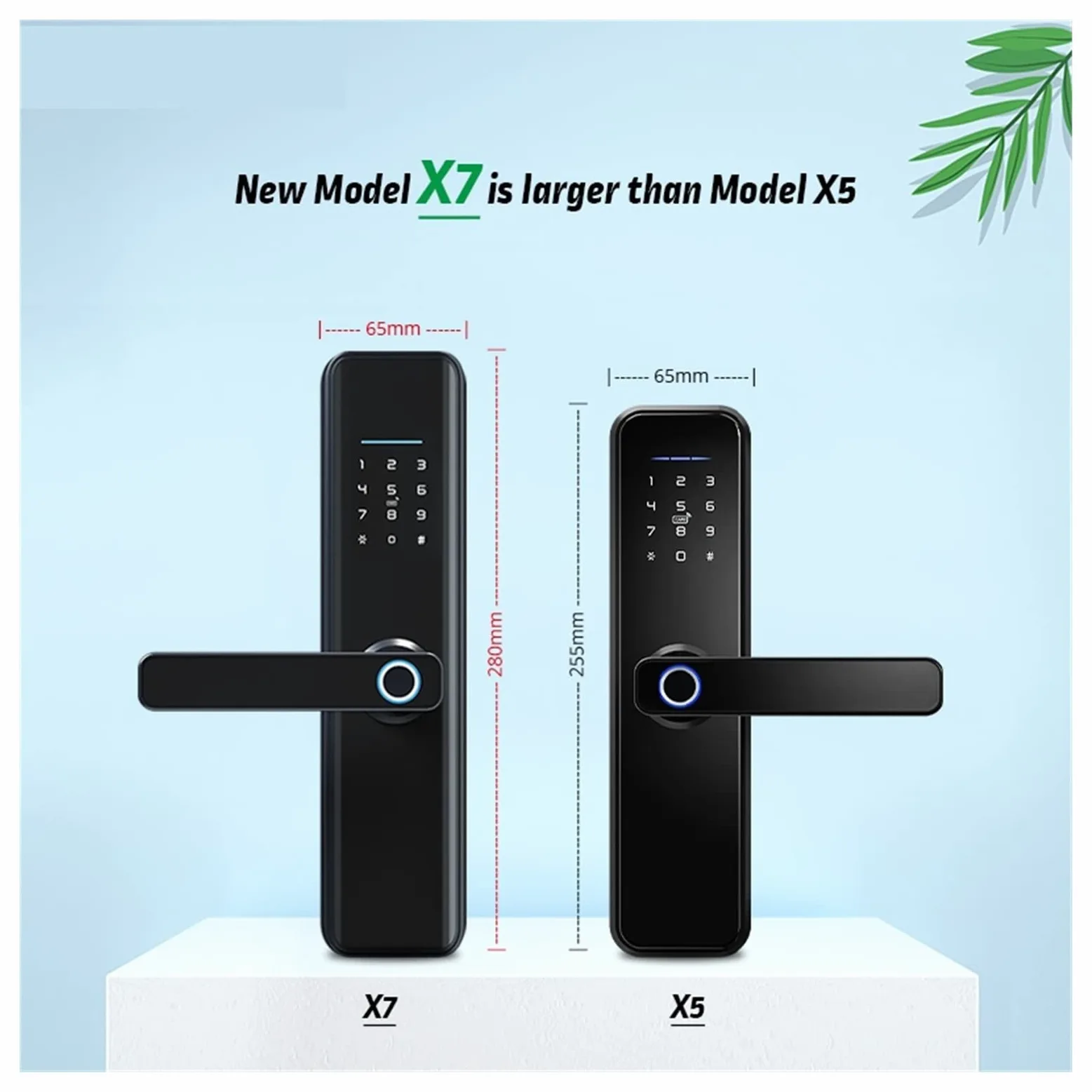 Serratura intelligente, Impronta digitale Impermeabile Cerradura Inteligente Fechadura Eletronica Smart Door Block(X7ty-180)
