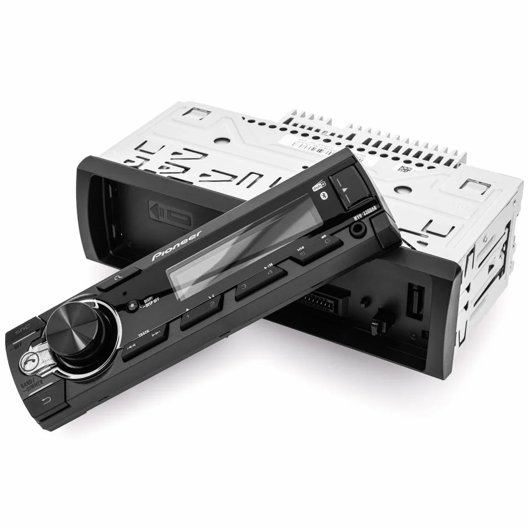 Autoradio Bluetooth e Dab di Pioneer, nero