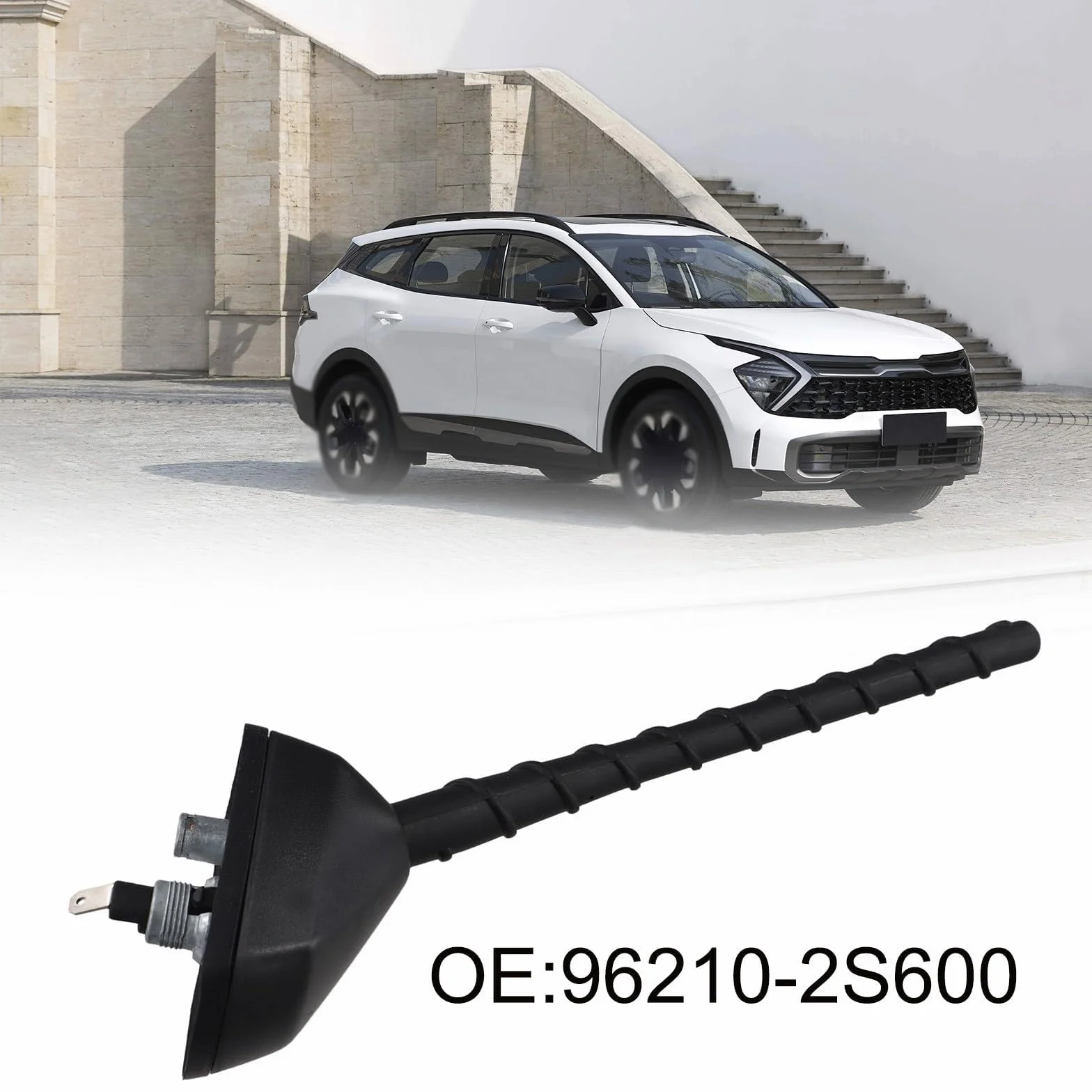 Antenna radio montata sul tetto per Hyundai Tucson IX35 per Kia Sportage 2009-2013 | Per 96210-2S600, 96220-2S000, 96201-2S000 | Costruzione ABS