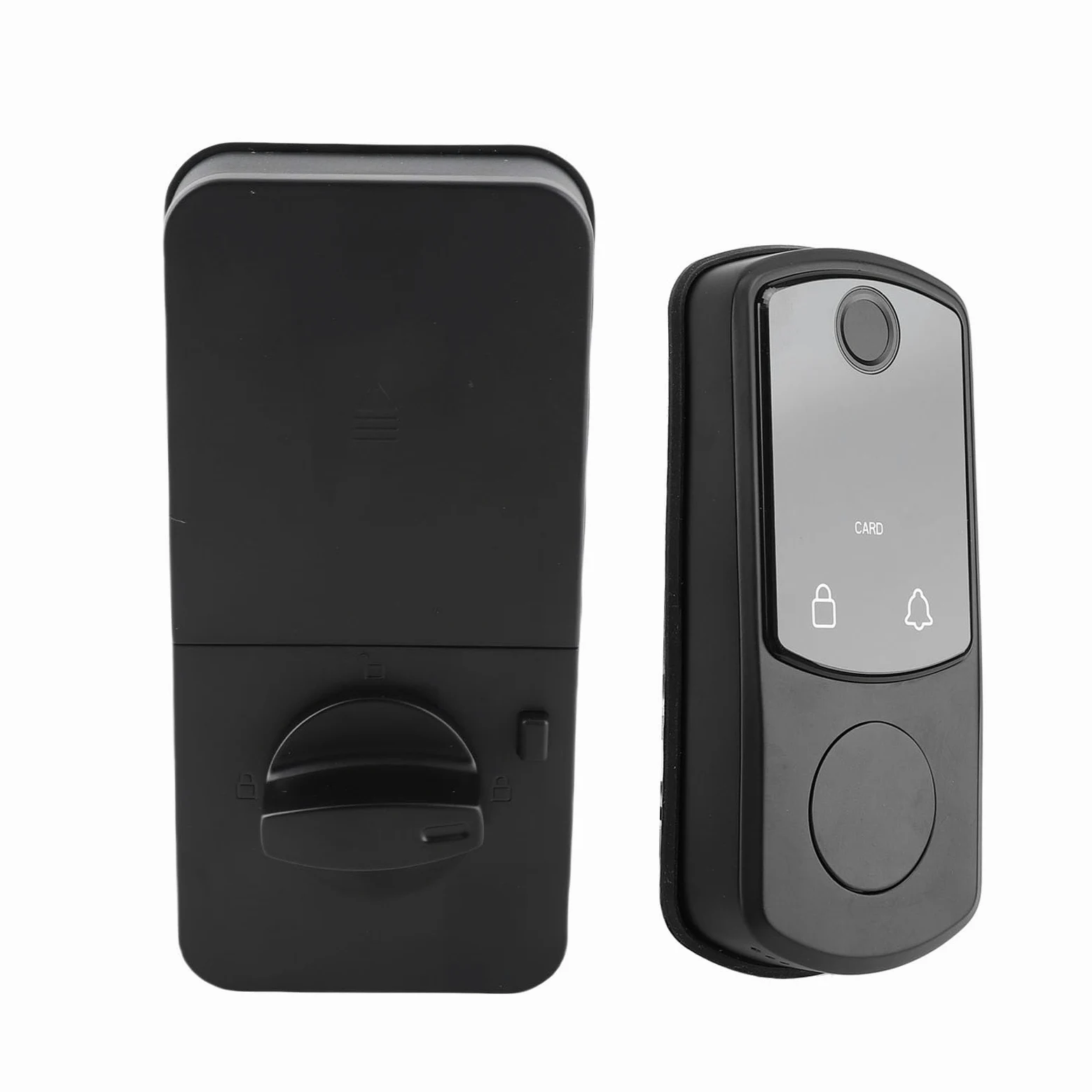 Catenaccio Elettronico con Serratura Digitale Smart Lock con Chiave di Blocco Automatico Password Password Impronta Digitale, Ideale per Porte di Casa, Ufficio, Appartamento e Hotel