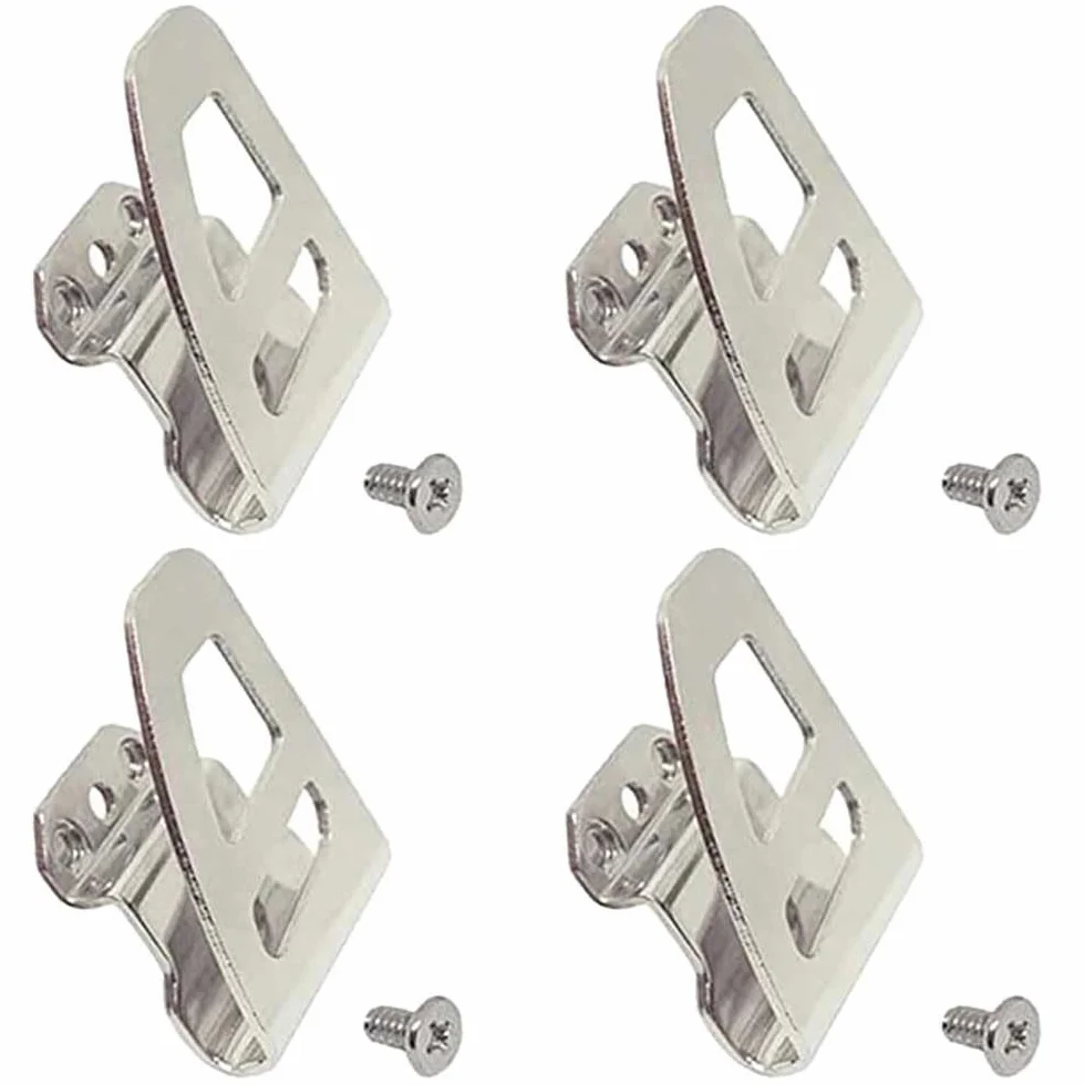Ganci per cintura in acciaio inox compatibili Milwaukee M18, clip di ricambio 2604-20 2604-22 2797-22 con viti
