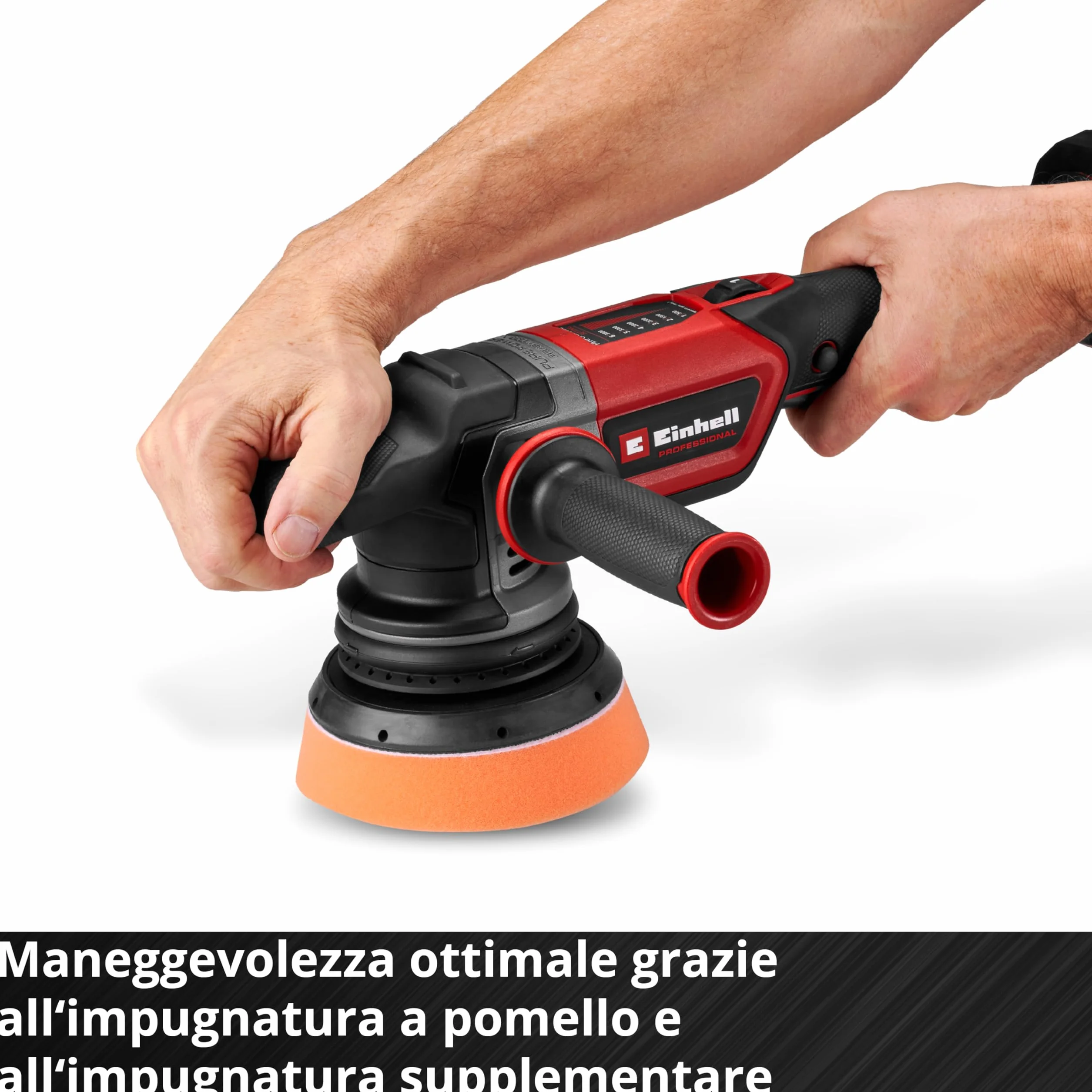 Einhell Professional Lucidatrice eccentrica CP-EP 18/125 Li T BL-Solo Power X-Change 18V 125mm