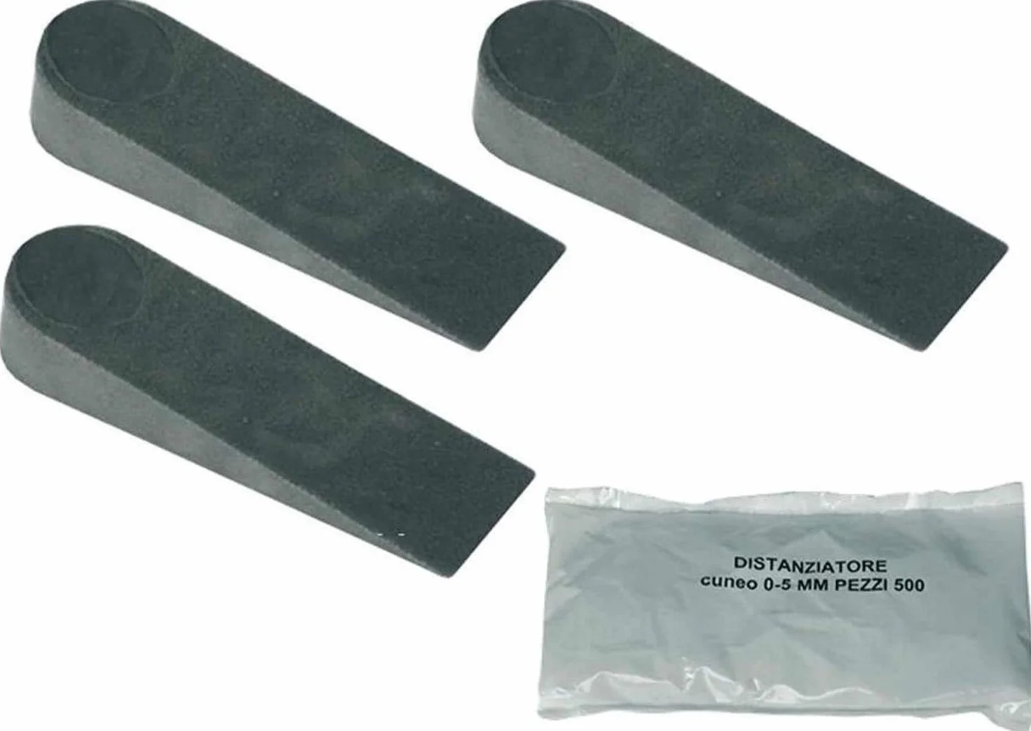 CUNEI PER PIASTRELLE 0-10 mm SPESSORI PAVIMENTO 500 PZ