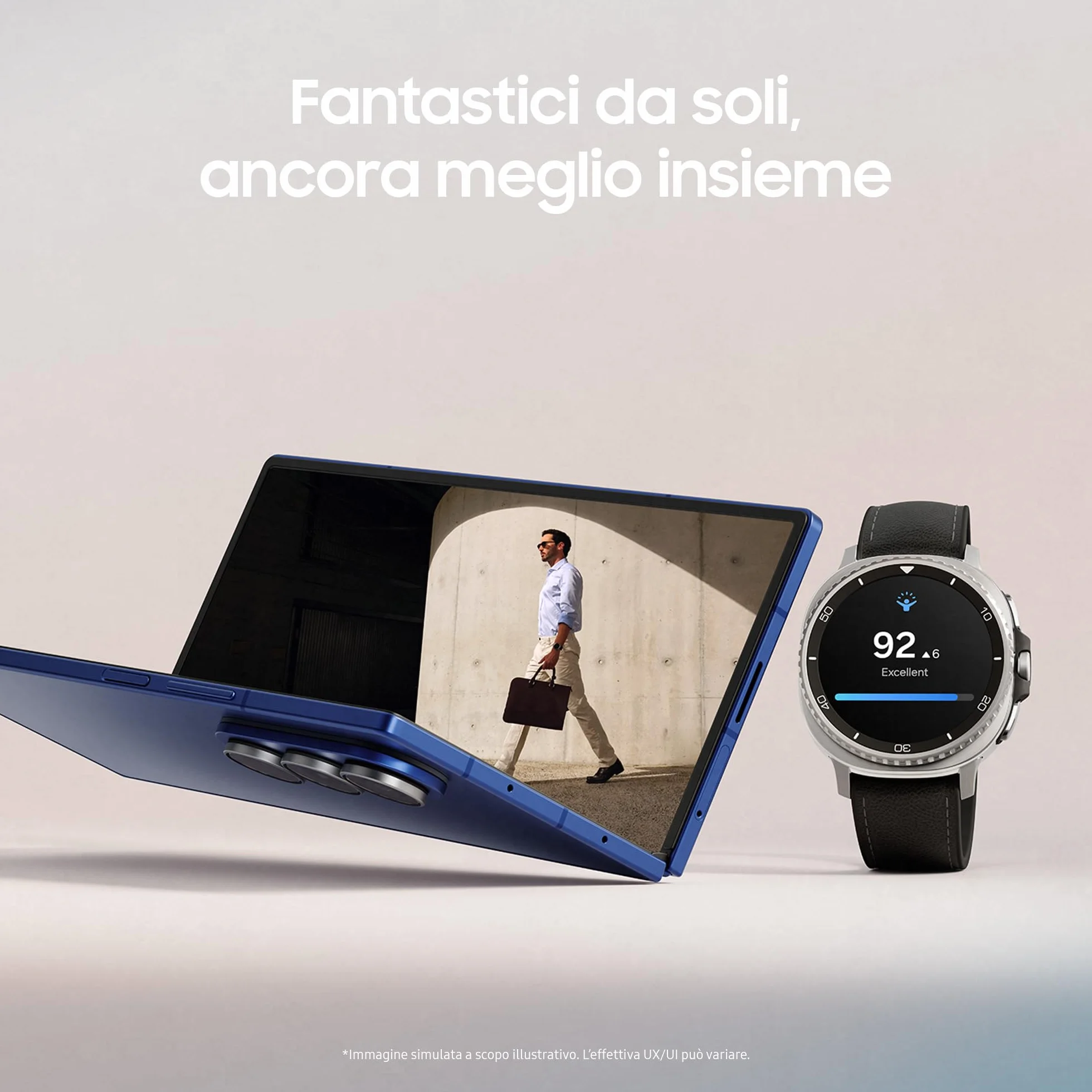 Samsung Galaxy Watch8 Classic (Black, BT, 46mm) Smartwatch Galaxy AI, Design Resistente agli Urti, Ghiera Girevole, Processore 3nm, Monitoraggio Attività Fisica e Sonno, One UI 8 [Versione Italiana]
