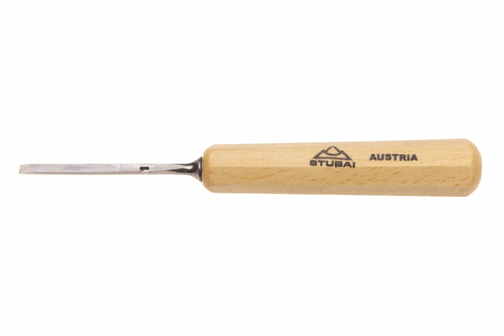 Stubai 585606 Confezione Mini Sgorbie Manico, 100 mm, 6 Pezzi
