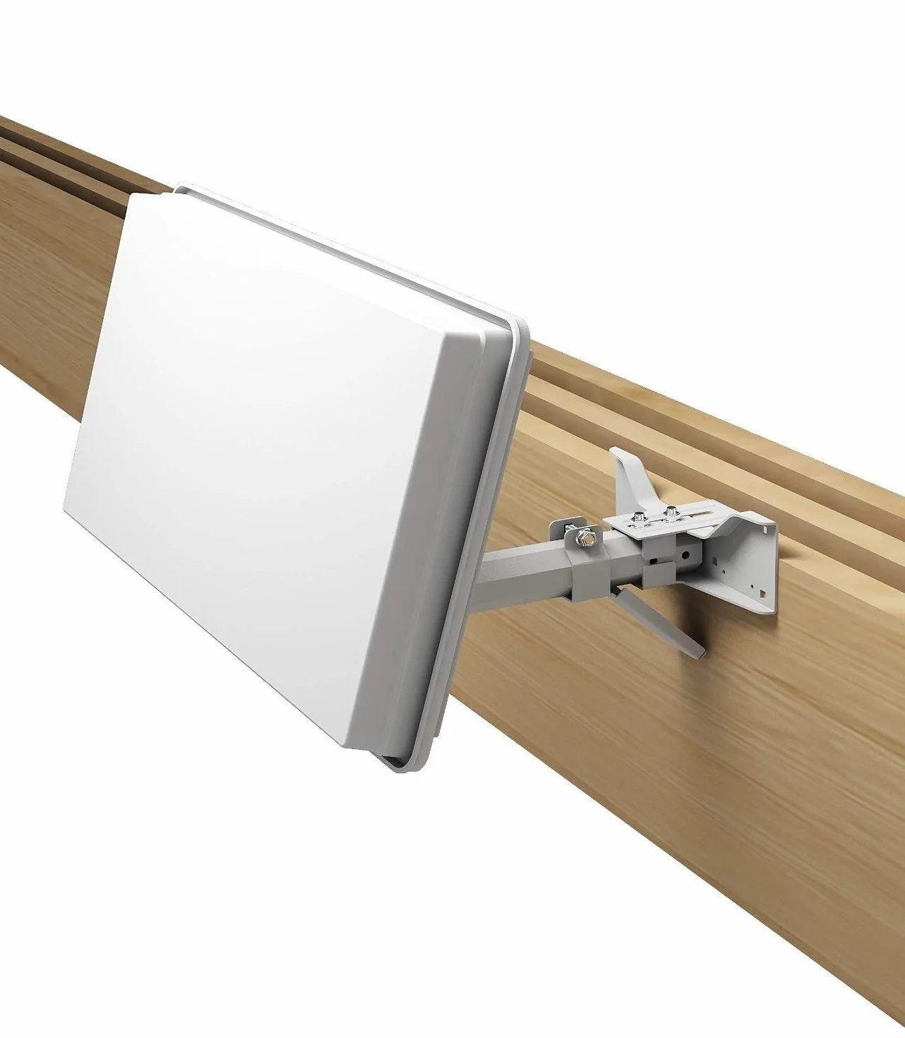 Selfsat H30D2+ - Antenna piatta con 2 partecipanti TV SAT + passacavo per finestra + cavo Full HD 4K