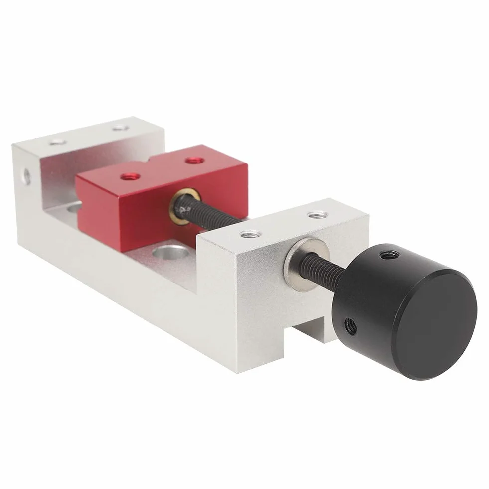 Mini Morsa in Alluminio 50mm, Universale per Trapano a Colonna e Fresatura