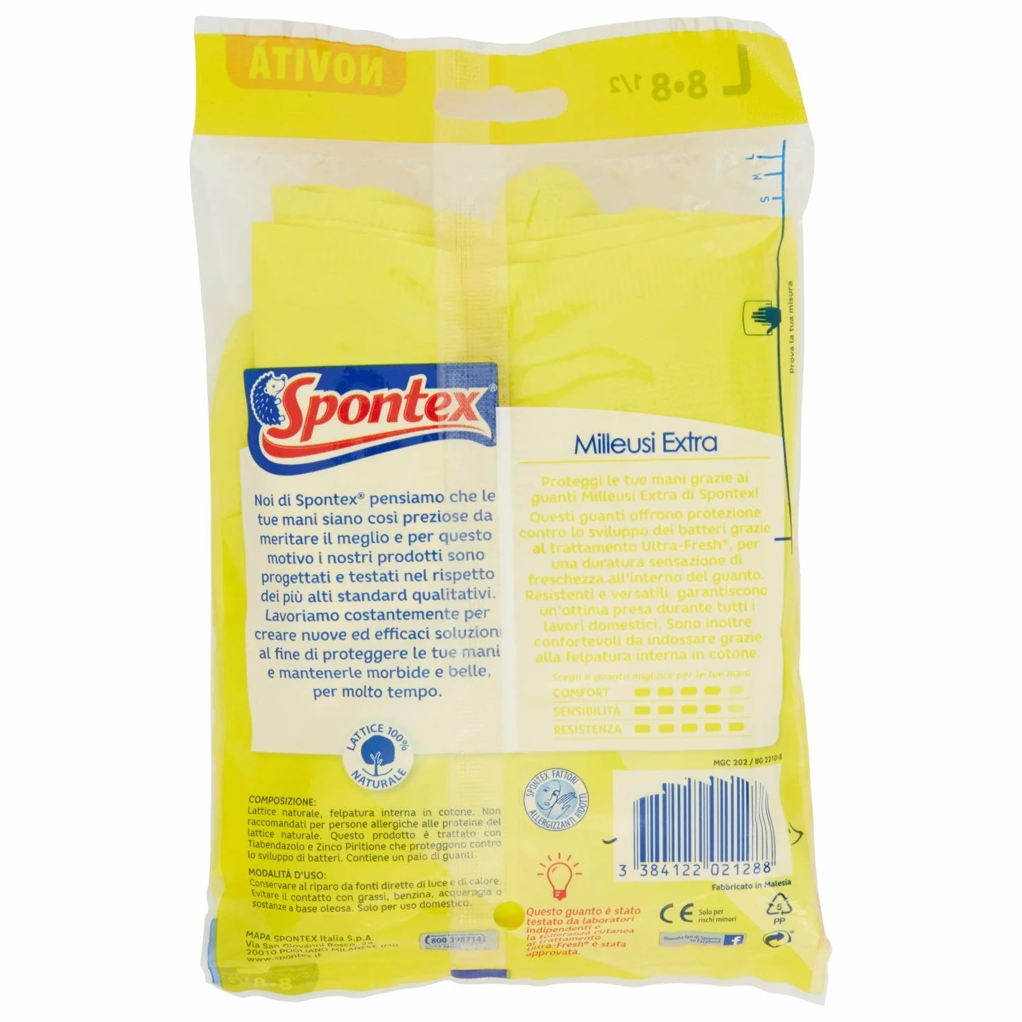 Spontex Guanti Milleusi Taglia L