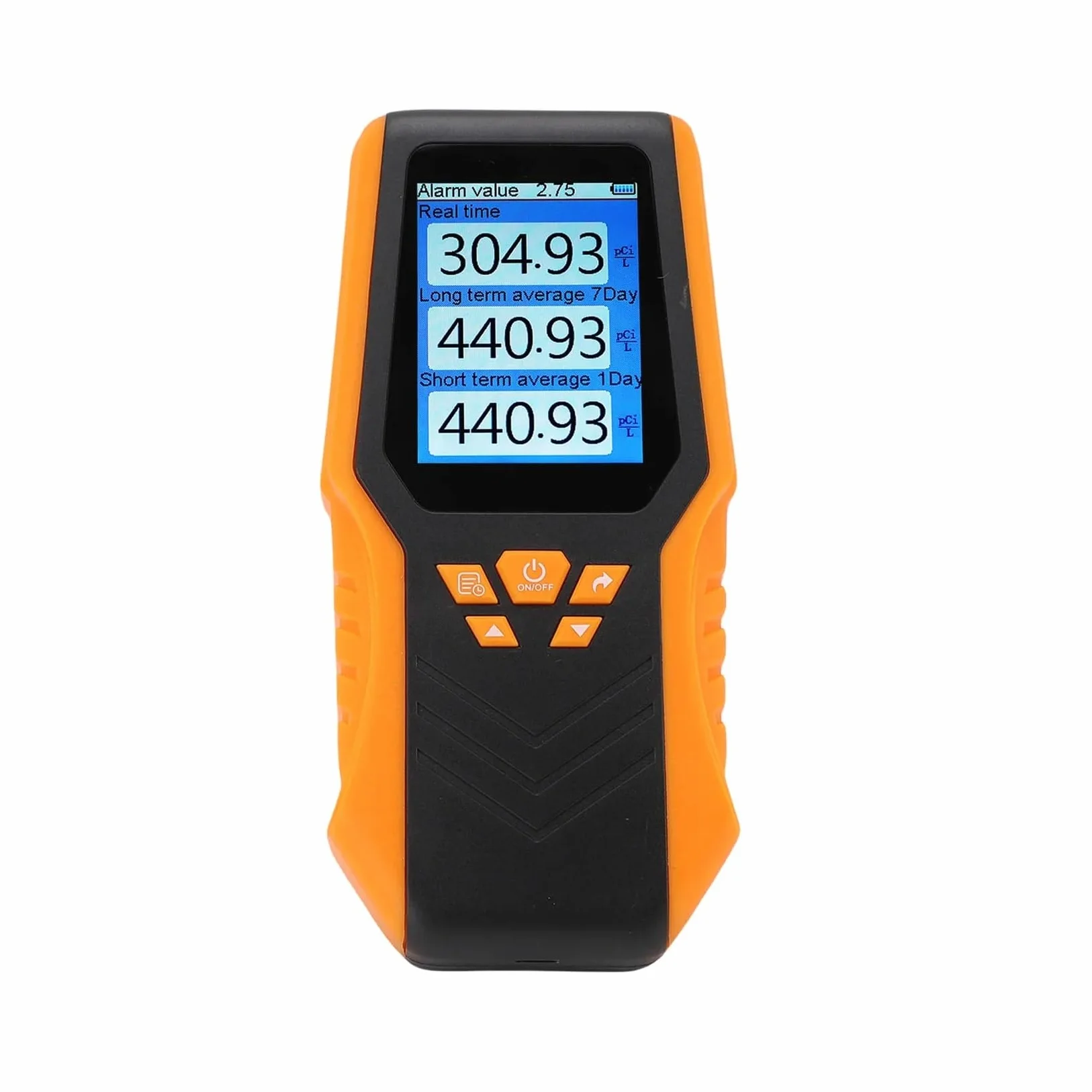 Monitor a qualità 'aria Rilevatore di radon Misuraze versatile for casa e scuola