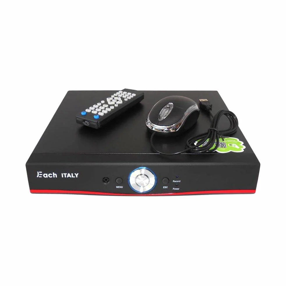 DVR 8CH AHD VIDEO FULL HD VIDEOREGISTRATORE H.264 RISOLUZIONE 1080 PTZ CELLULARE