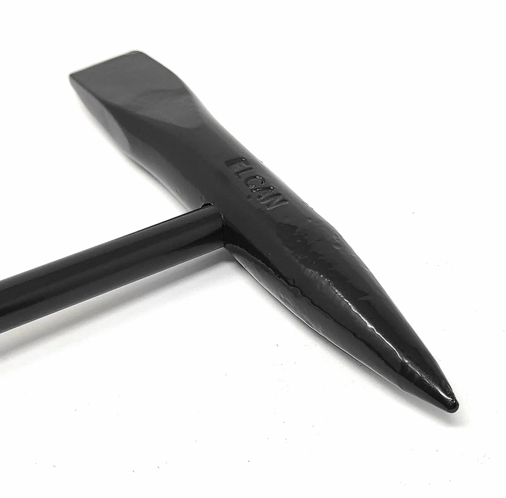 ELCAN Fresa professionale martello per scorie saldatura 300g acciaio pieno lato punta scalpello