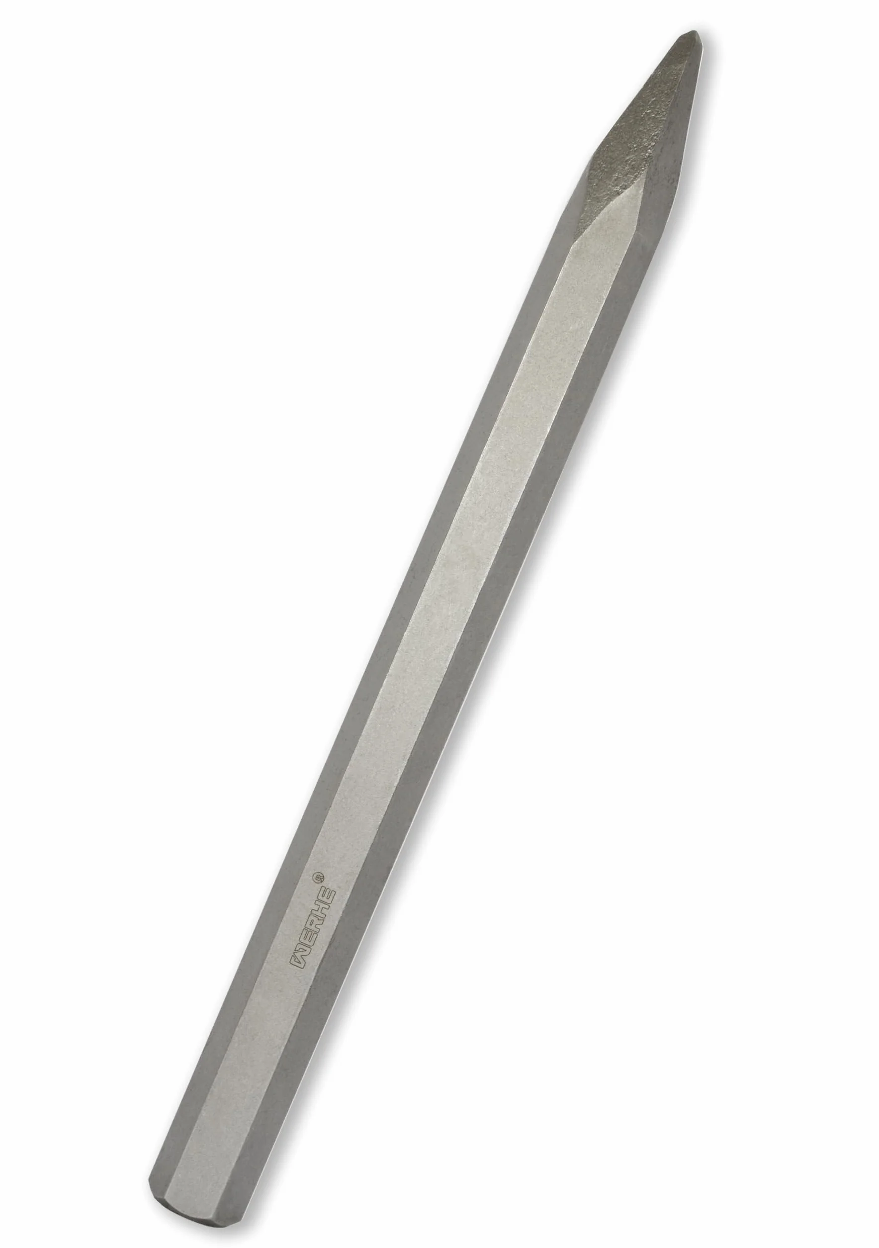 Scalpello a punta 28x400mm Acciaio robusto HEX28 per martello demolitore calcestruzzo muratura