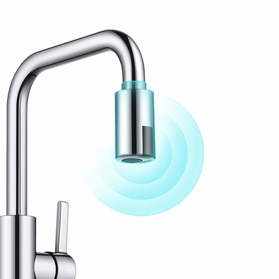 ALLOMN Rubinetto Intelligente Touchless con Sensore a Infrarossi per Risparmio Idrico M22 M24