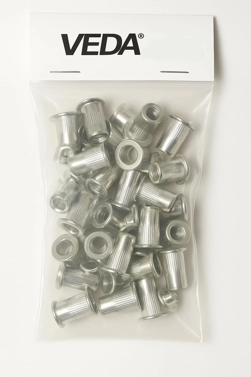 Dadi per rivetti ciechi in alluminio M5 x 0,8 50 pezzi