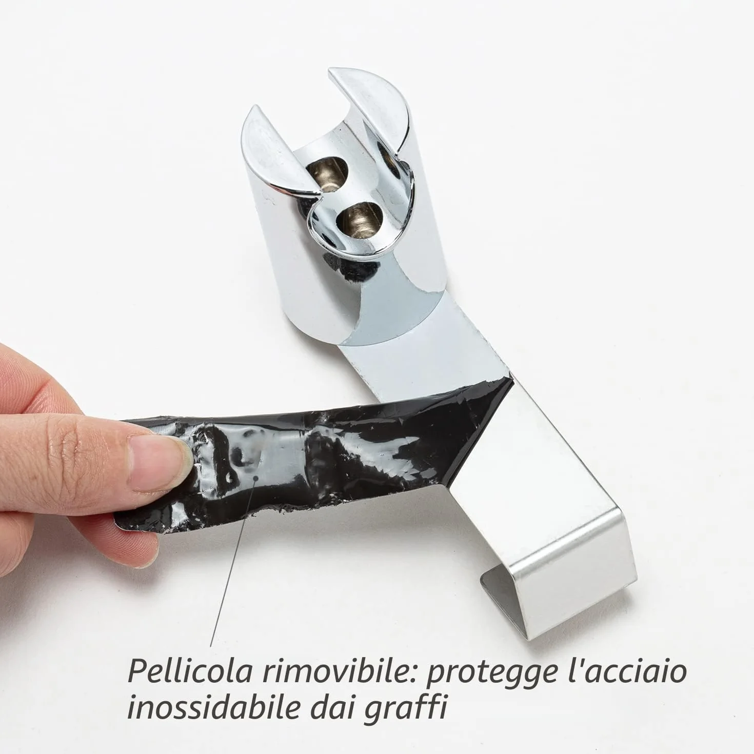 Doccetta bidet a mano ABS Cromo regolabile kit spray per pannolini bambini con erogatore rubinetto tubo gancio