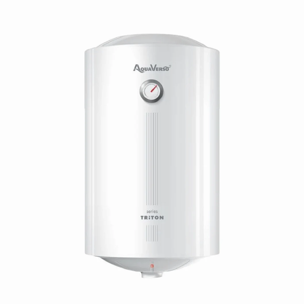 TRITON Scaldabagno Elettrico Verticale 50 Litri 2 anni di garanzia – Boiler con Serbatoio Bio-Glasslined Anticorrosione, Isolamento Super Foam ad Alta Densità