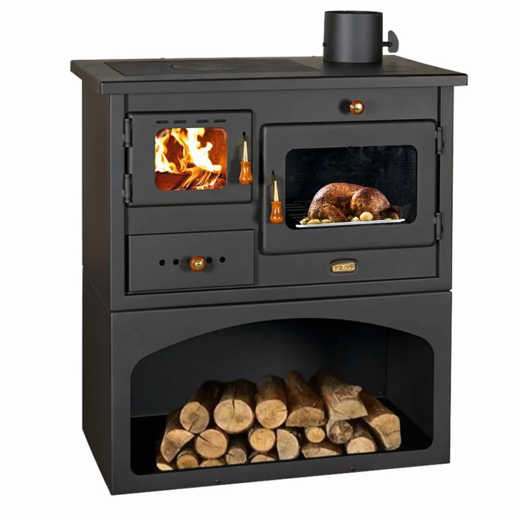 Stufa a Legna con Forno PRITY, Modello 1P34 10.1kW