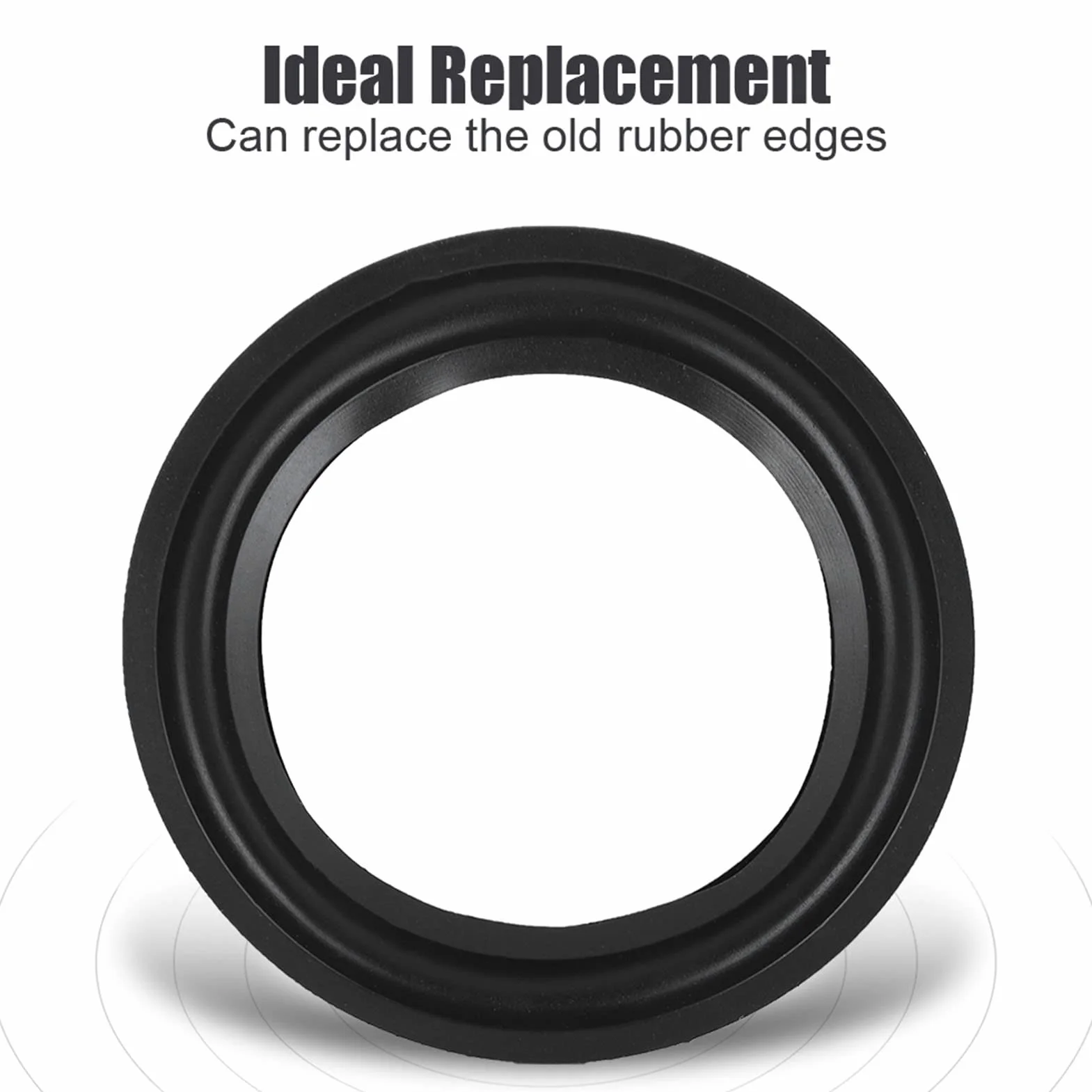 Kit di riparazione a sospensione 'altoparlante da 5 pollici, 1 4" Riparazione del bordo 'altoparlante in schiuma Bordo del subwoofer Bordo in gomma 'altoparlante Parte di ricambio del