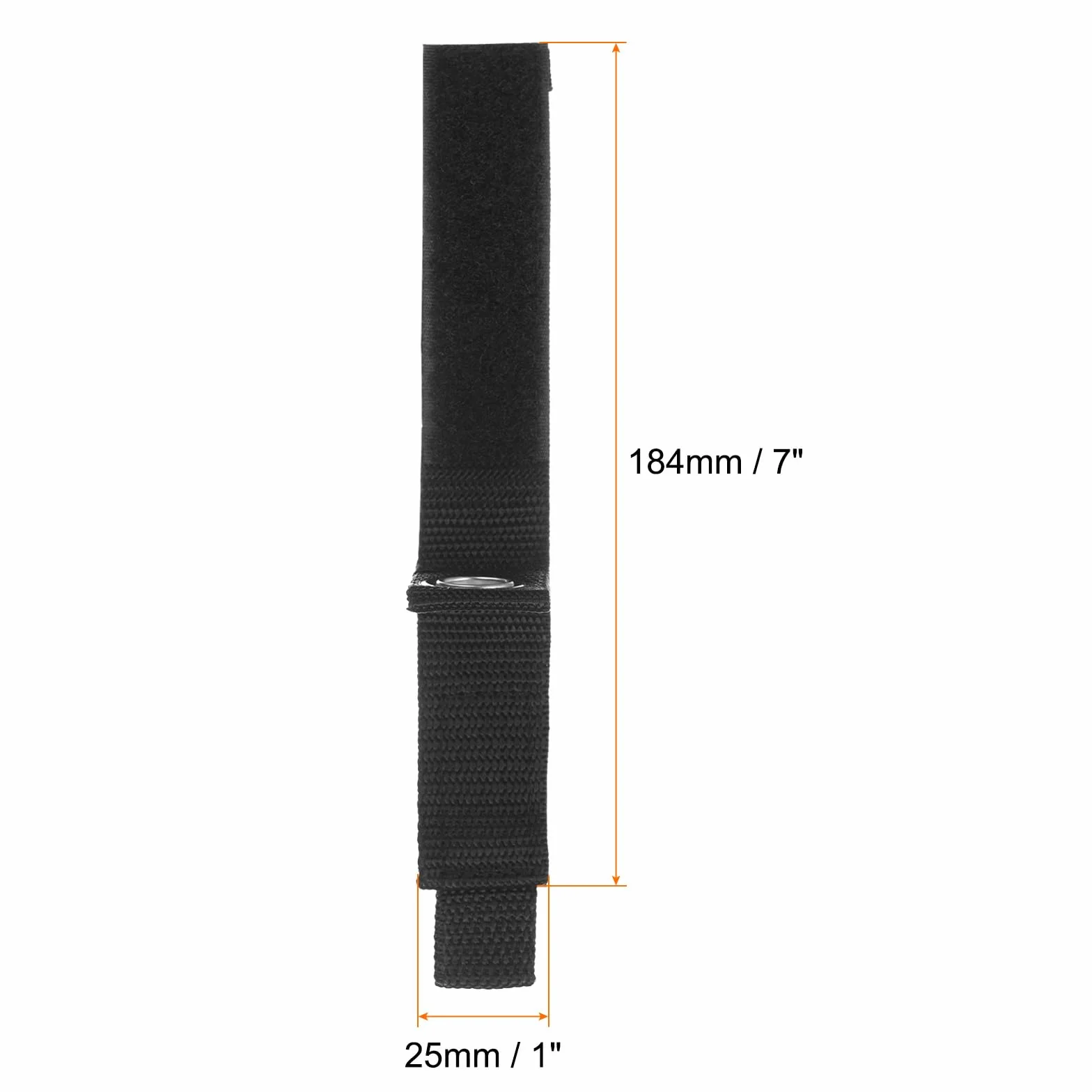 QUARKZMAN 184mm Prolunga Cavo Organizzatore Cinghie Supporto Garage Nero