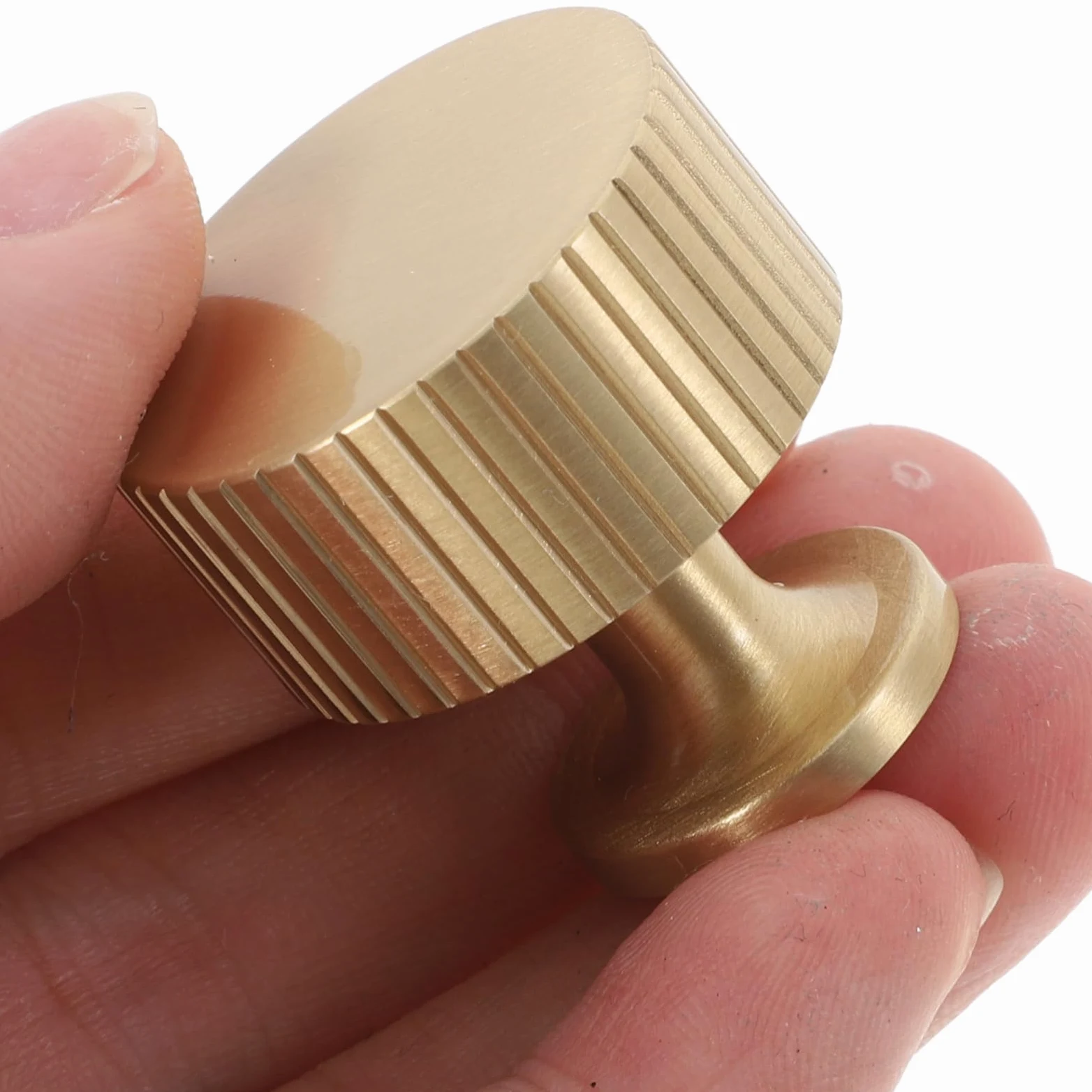 balacoo Pomelli per Mobili in Ottone Oro 5 Pezzi Manopole Rotonde per Armadi e Scarpiere Design Europeo Elegante Installazione Facile