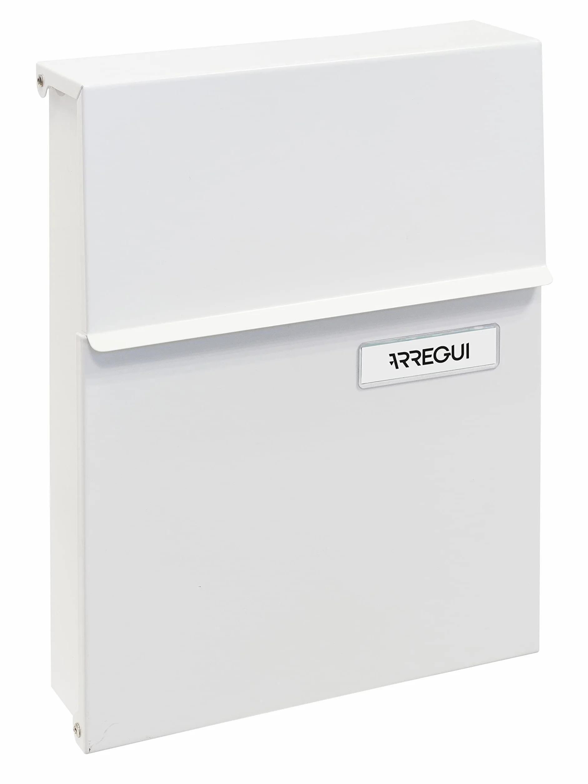 ARREGUI Line E6801 Cassetta Postale Individuale Acciaio, Parete, Serratura, Dimensione S DIN A5, Bianco