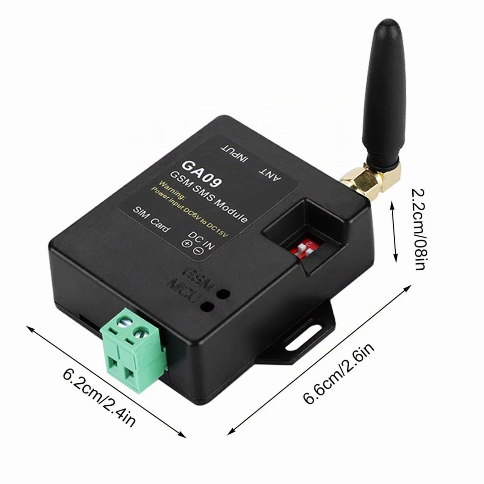 MAGT Allarme Gsm Sistemi Di Allarme Domestico, Sistema di Allarme di Sicurezza Domestica Mini Smart Wireless 8 canali Chiamata di Allarme SMS Intelligente for la Sicurezza Aziendale Domestica