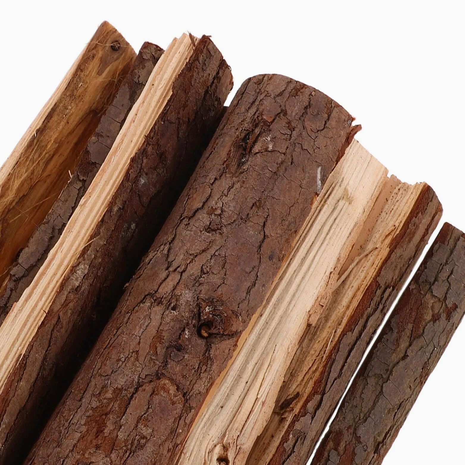OSALADI Ceppi per Caminetti da Interno Legna Secca Naturale 22cm Set da 10 Pezzi Tronchi Decorativi per Bracieri e Feste Invernali