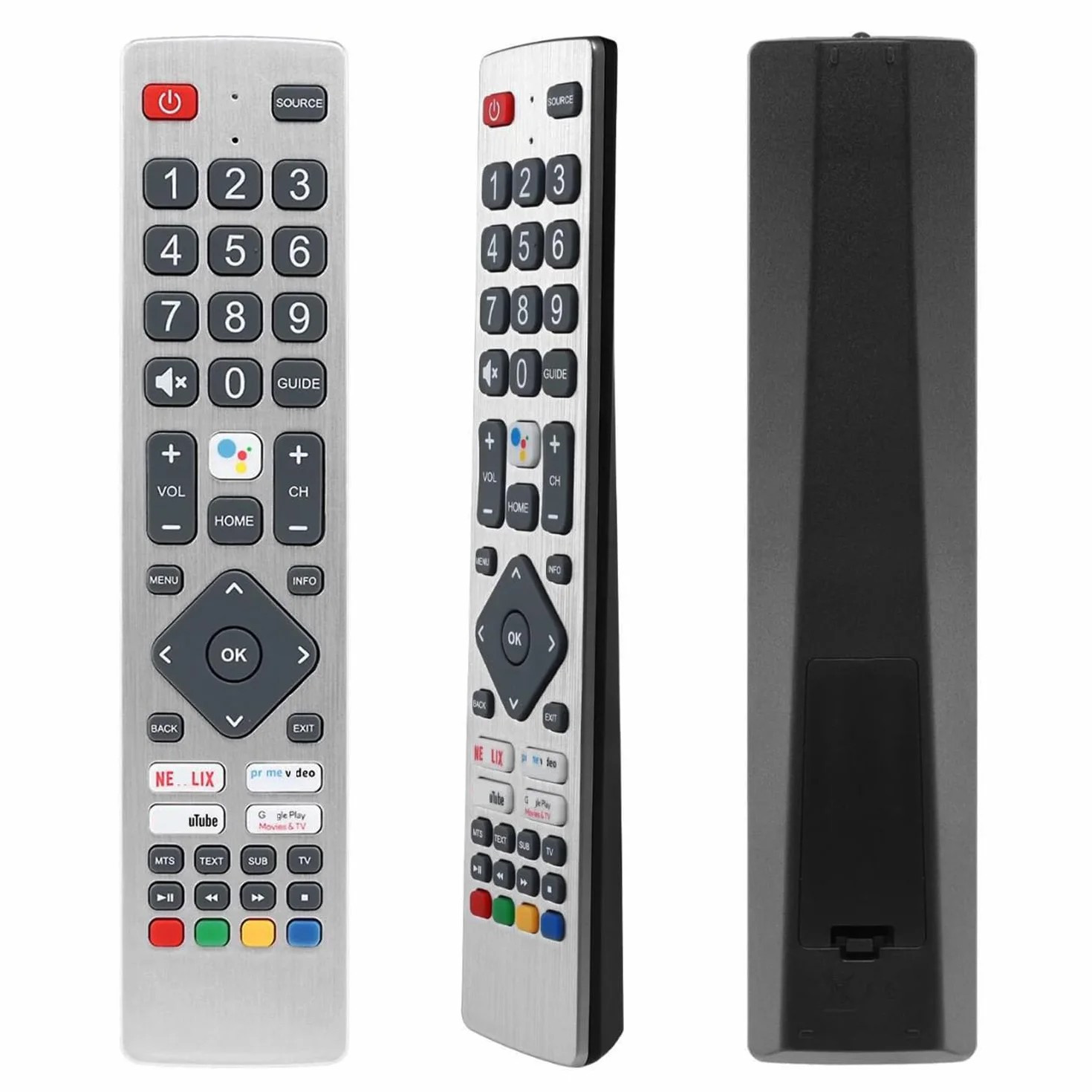 SHWRMC0133 - Telecomando IR di ricambio per Sharp Aquos TV 32BI6EA 40BI2EA 40BI5EA 40BL2EA 40BL3EA 40BL4EA 40BL5EA 40BN5EA 40BN6EA 43BI2EA 43BI5EA 43BL2EA 43BL3BL3EA 43BL5 EA 43BN5EA 43BN6EA