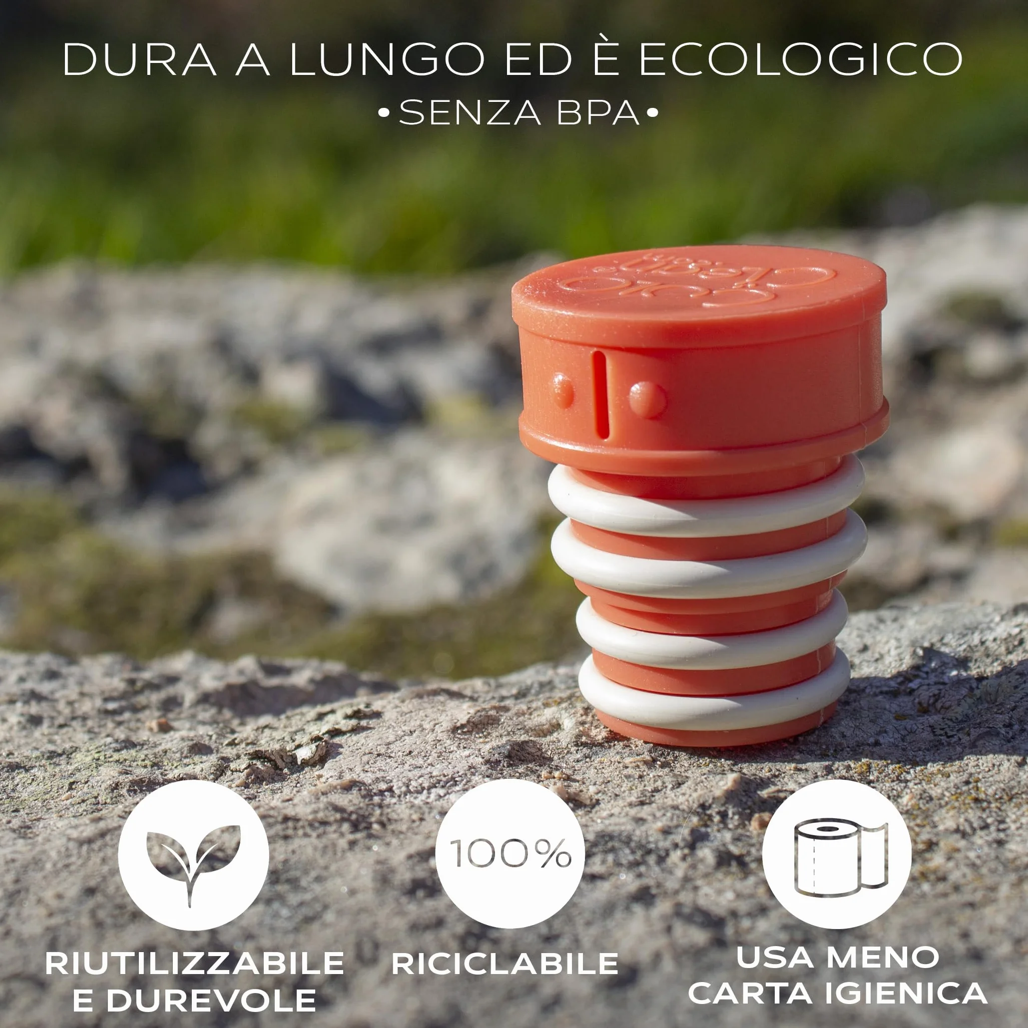 CuloClean Bidet Portatile da Viaggio Compatibile con Bottiglia di Plastica Ecofriendly